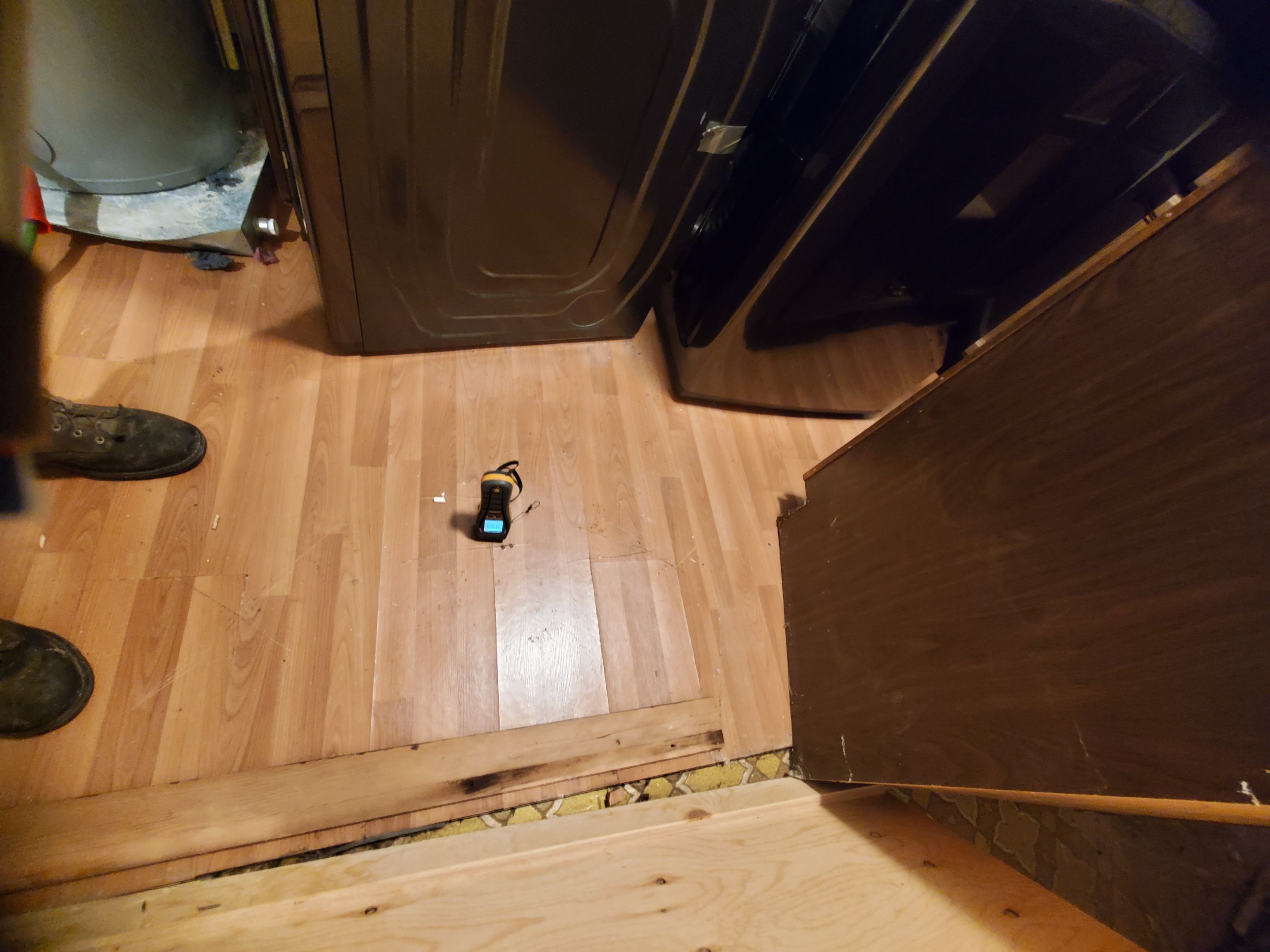 Water Damage using Air Movers by Construction Now LLC