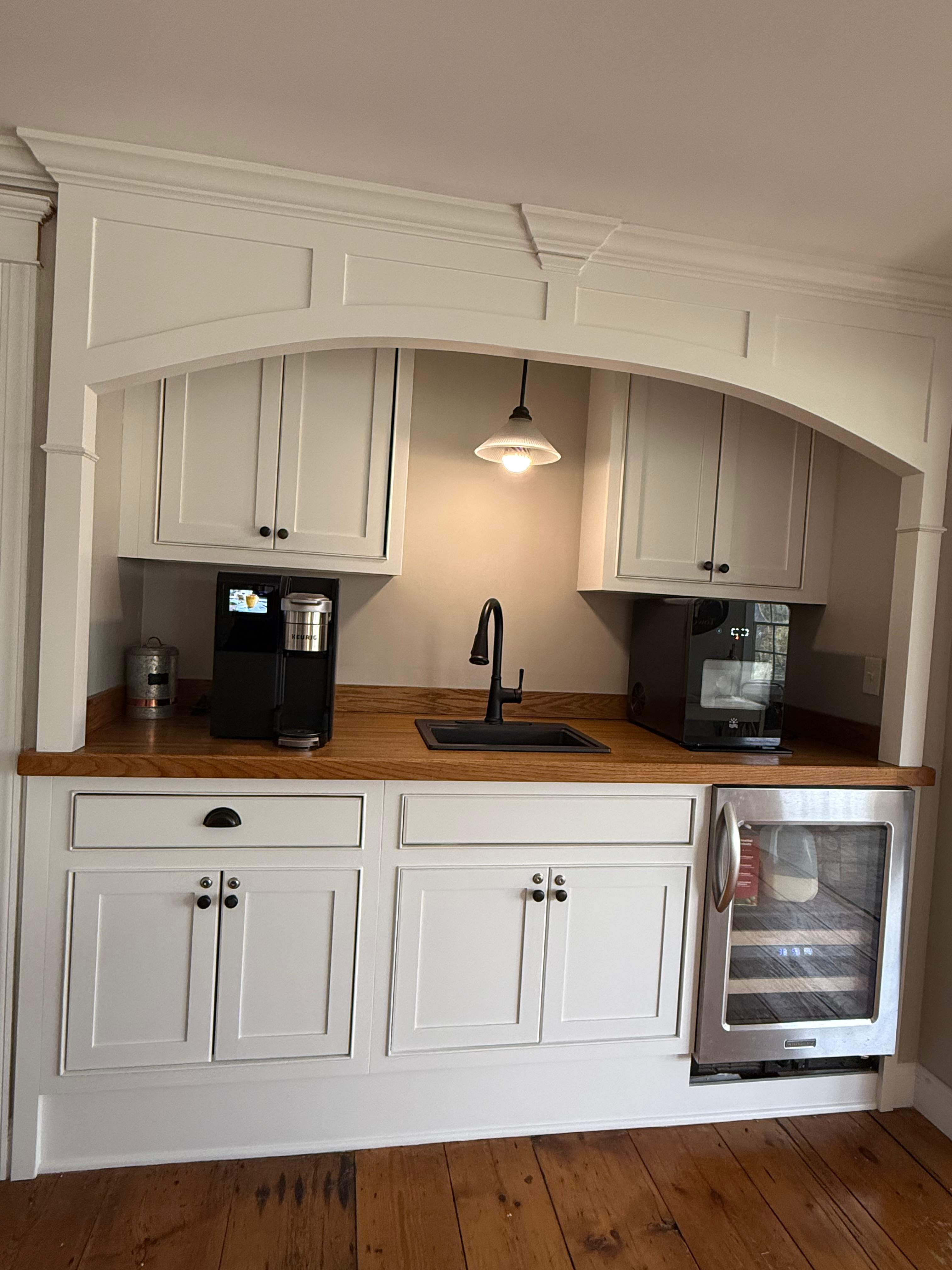 Cabinet Refinishing with Alabaster by EXCELLENCE | CARTO