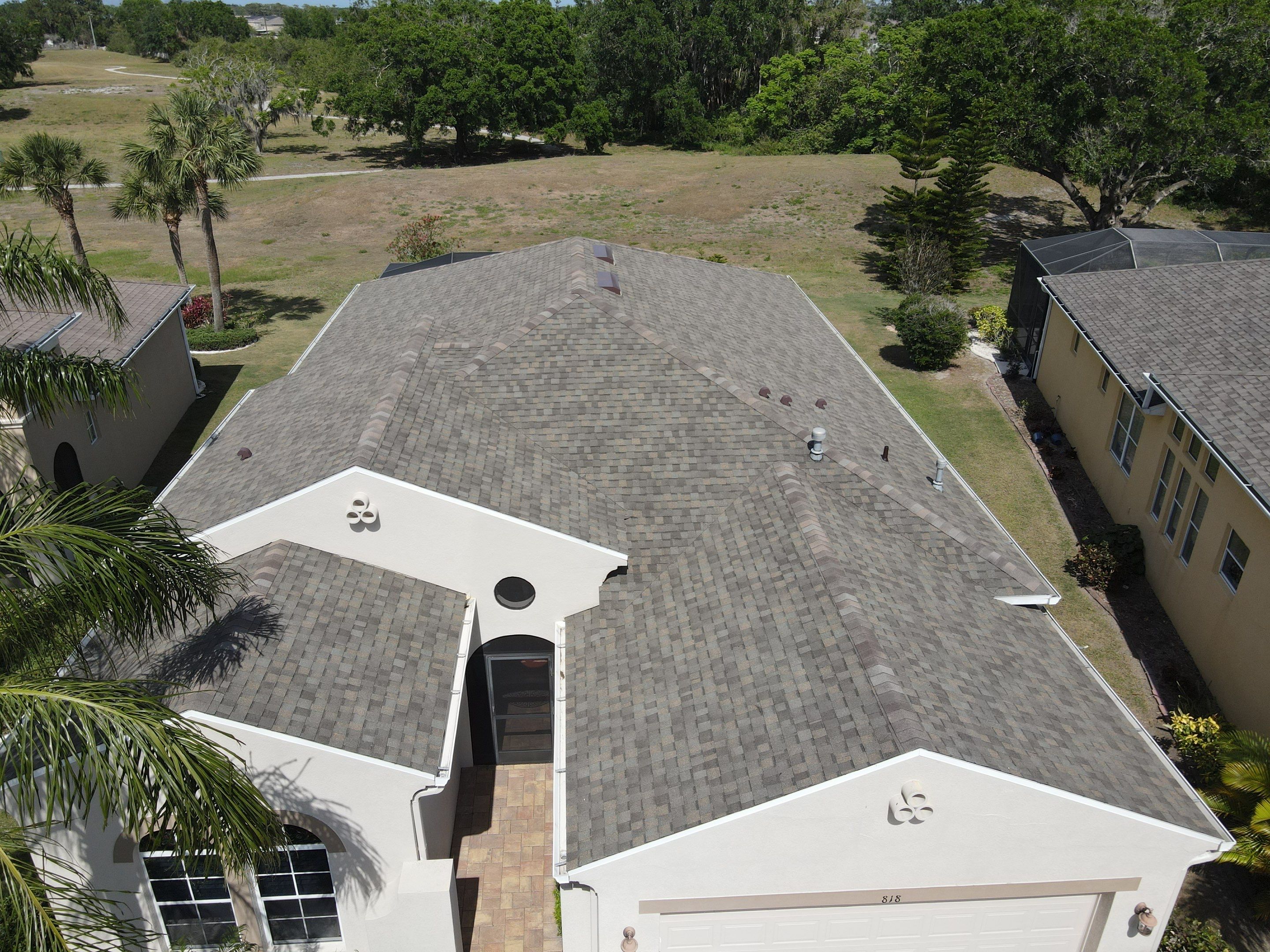 Roof replacement in Sun City Center, FL. by Steadfast Roofing 