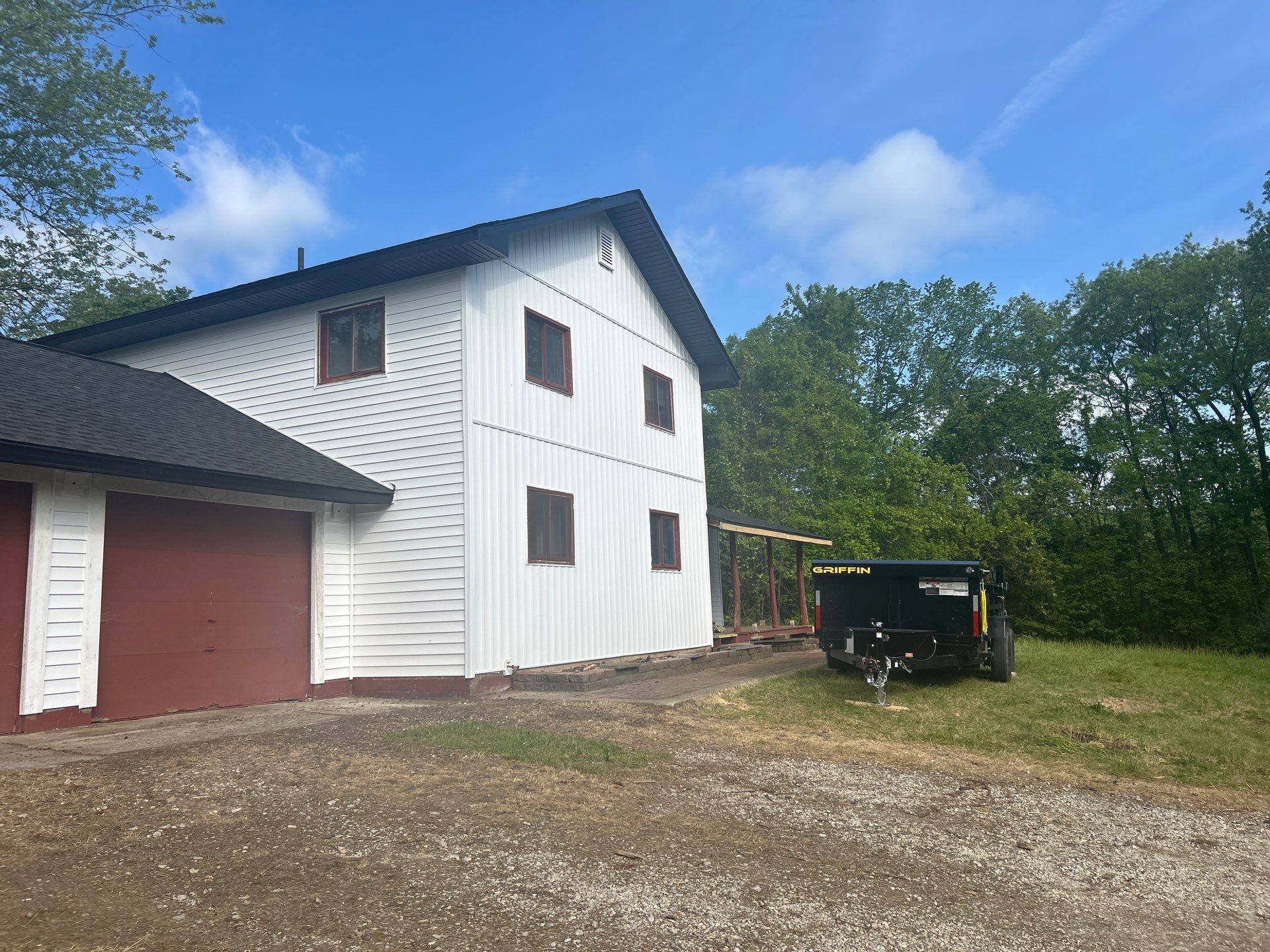 Old Farmhouse Remodel by Columbus Roofing Company