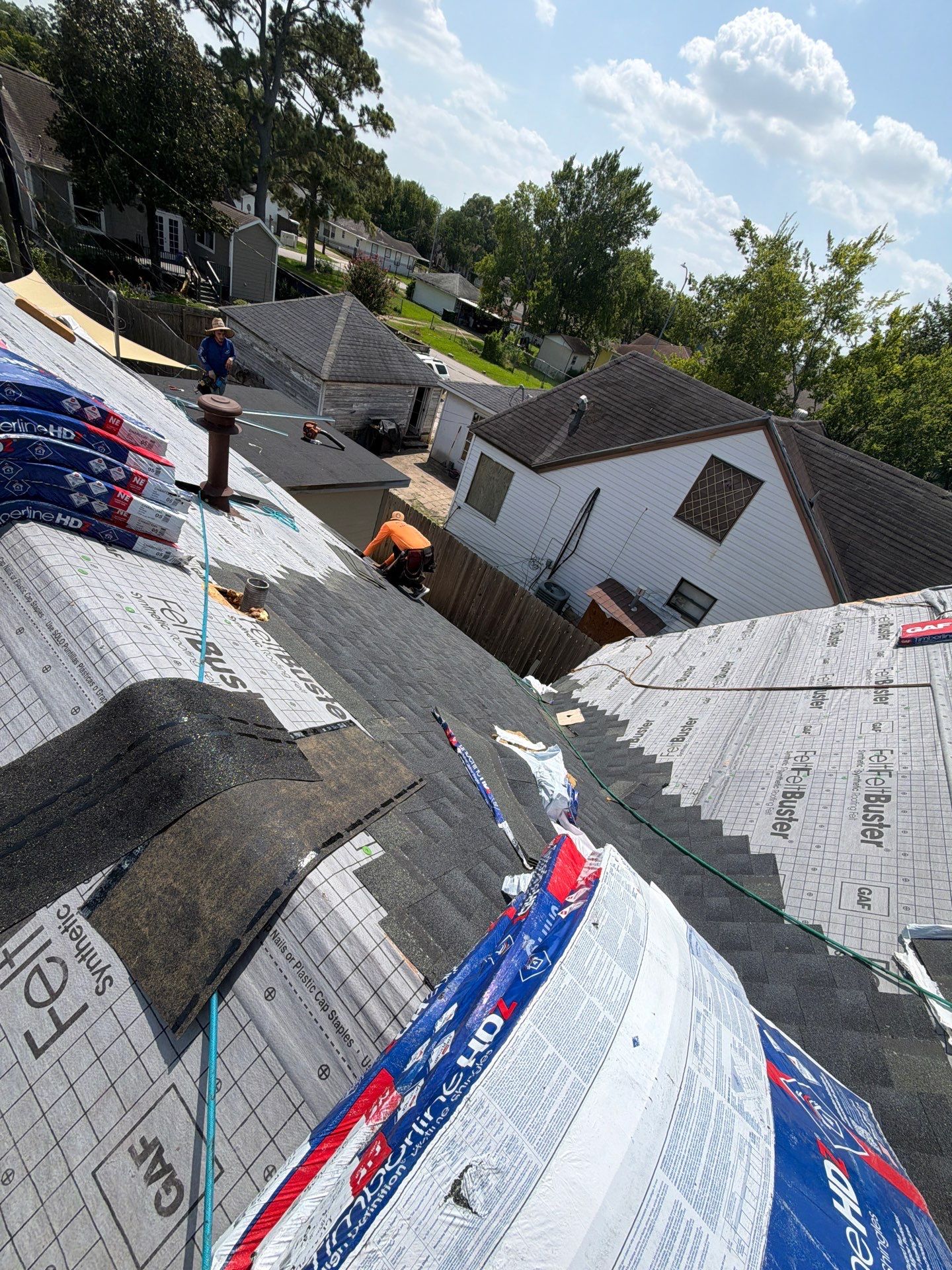 Roof Replacement in Lawndale / Wayside, Houston TX by Roof Repair Company