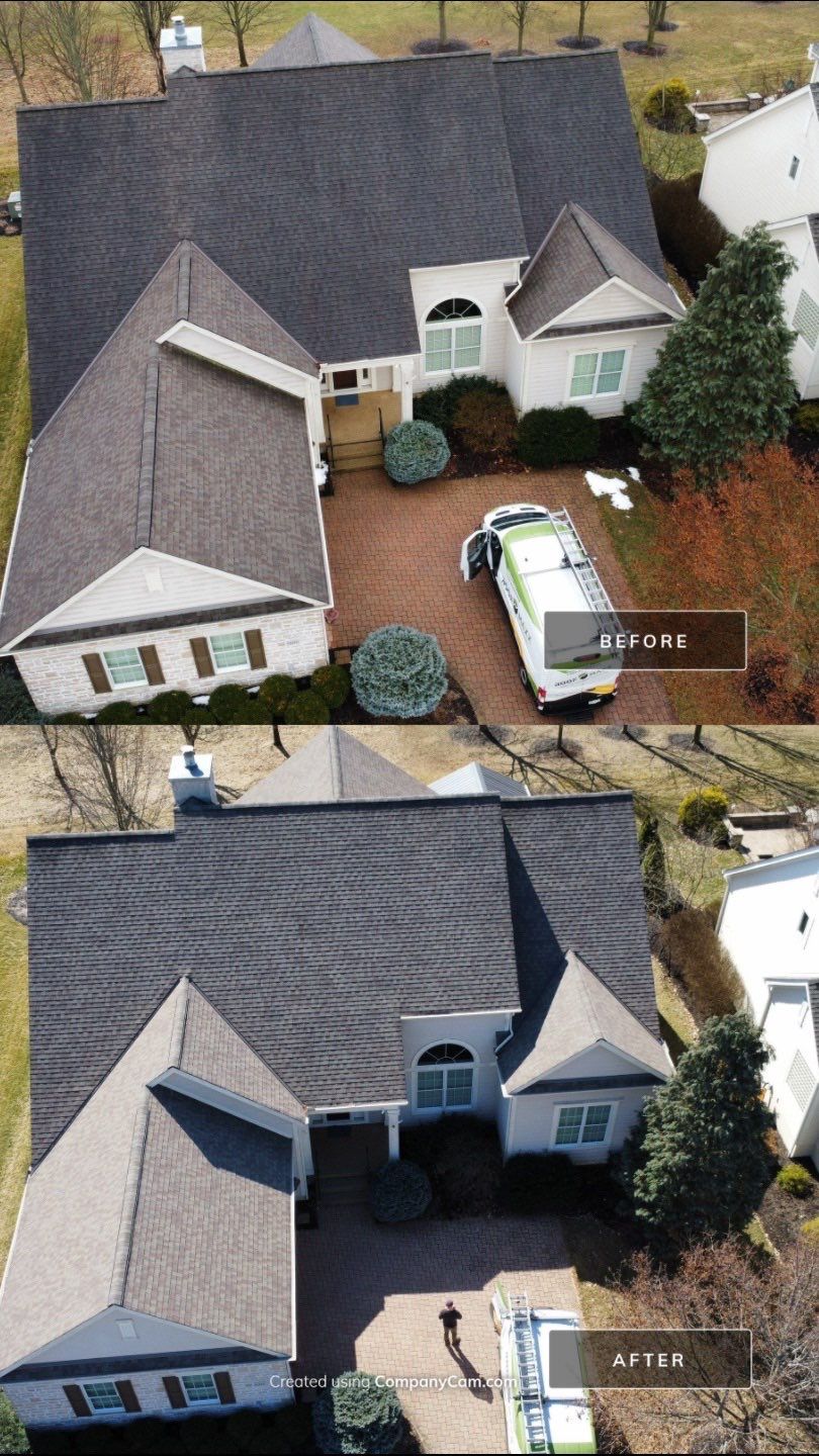 Roof Maxx Residential Before & After Pictures by Roof Maxx of Columbus, OH