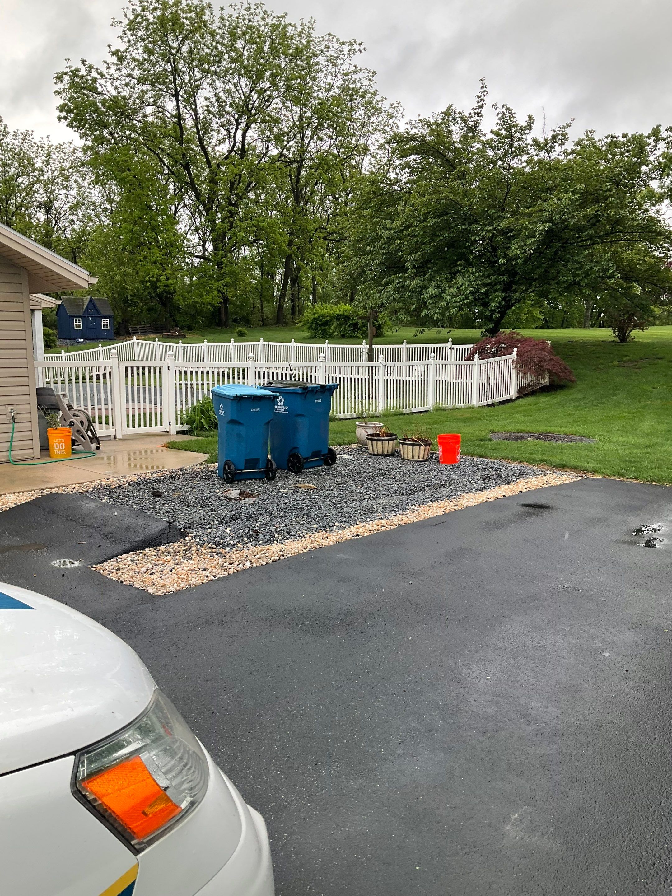 Two-Story Residential Addition and New Garage in Hummelstown by Esh Builders