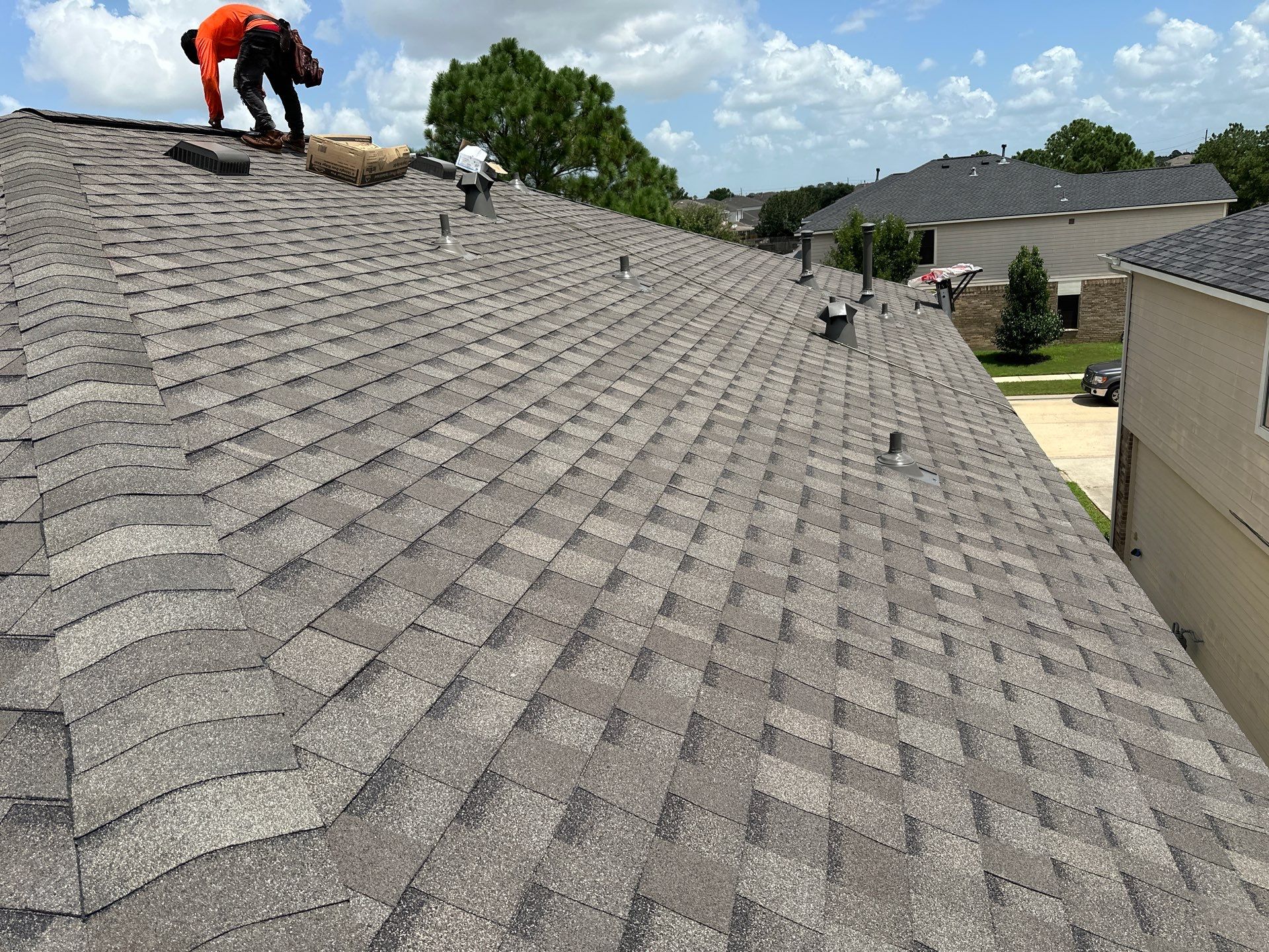 Project in Katy by Motion Roofing