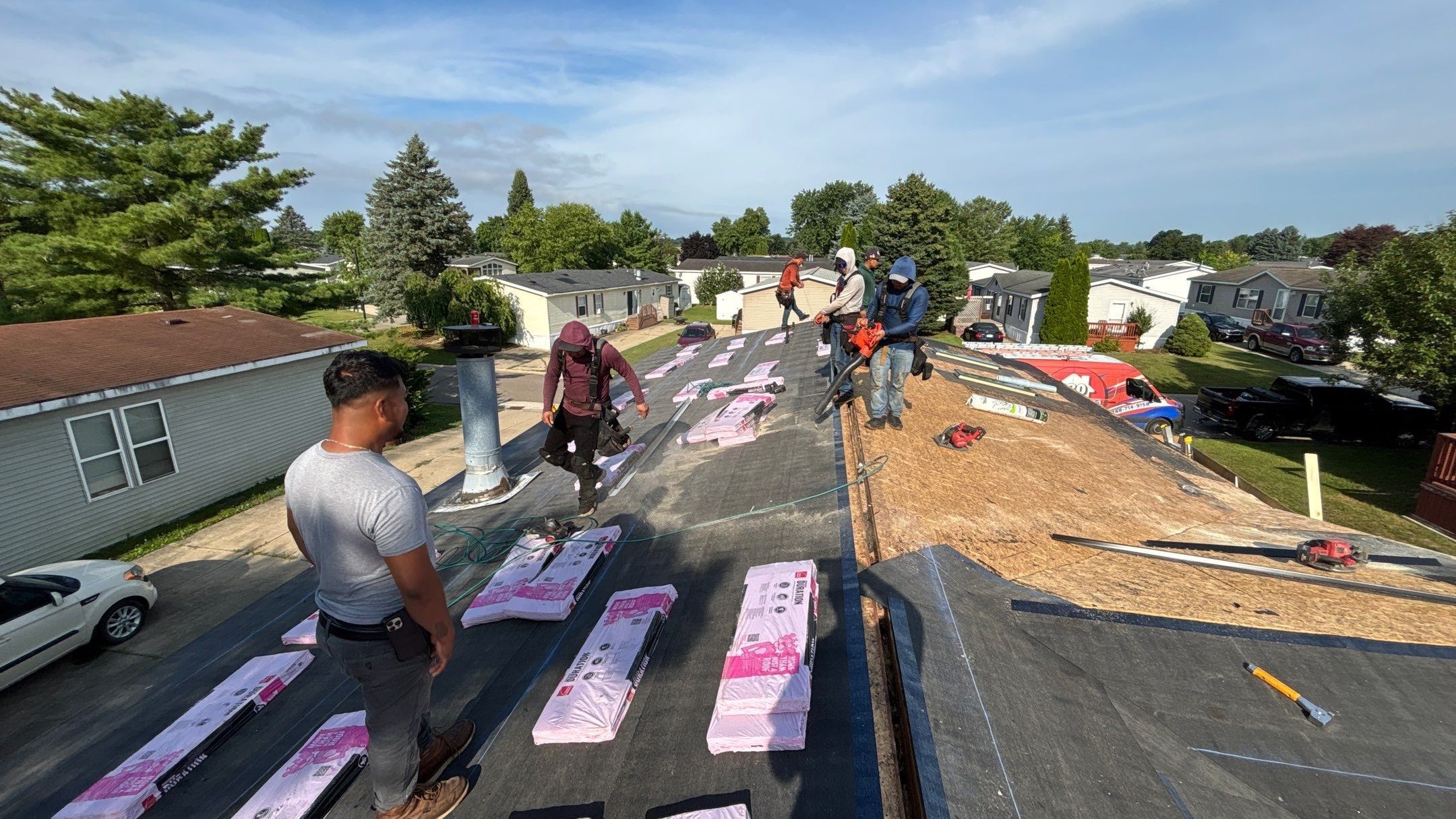 Roof Replacement using Owens Corning Sierra Gray by 180 Contractors