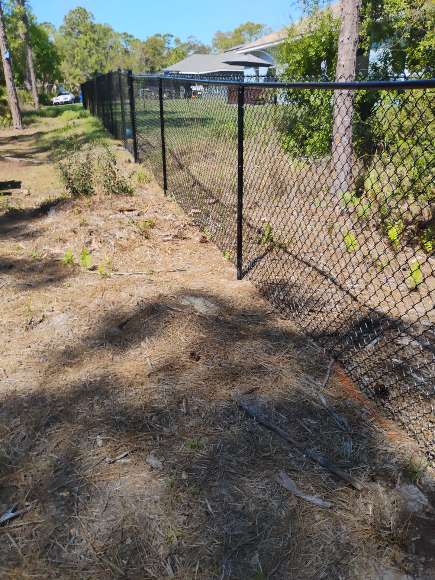 Chain Link Install in North Port by True Fence LLC