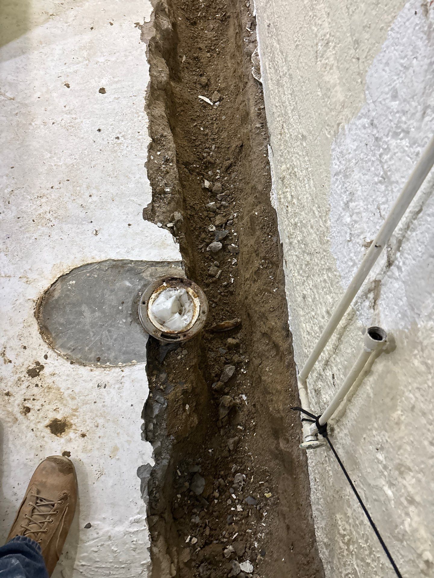 Ending Garik's Groundwater Issues For Good-And-All! by Waterproofing Northeast