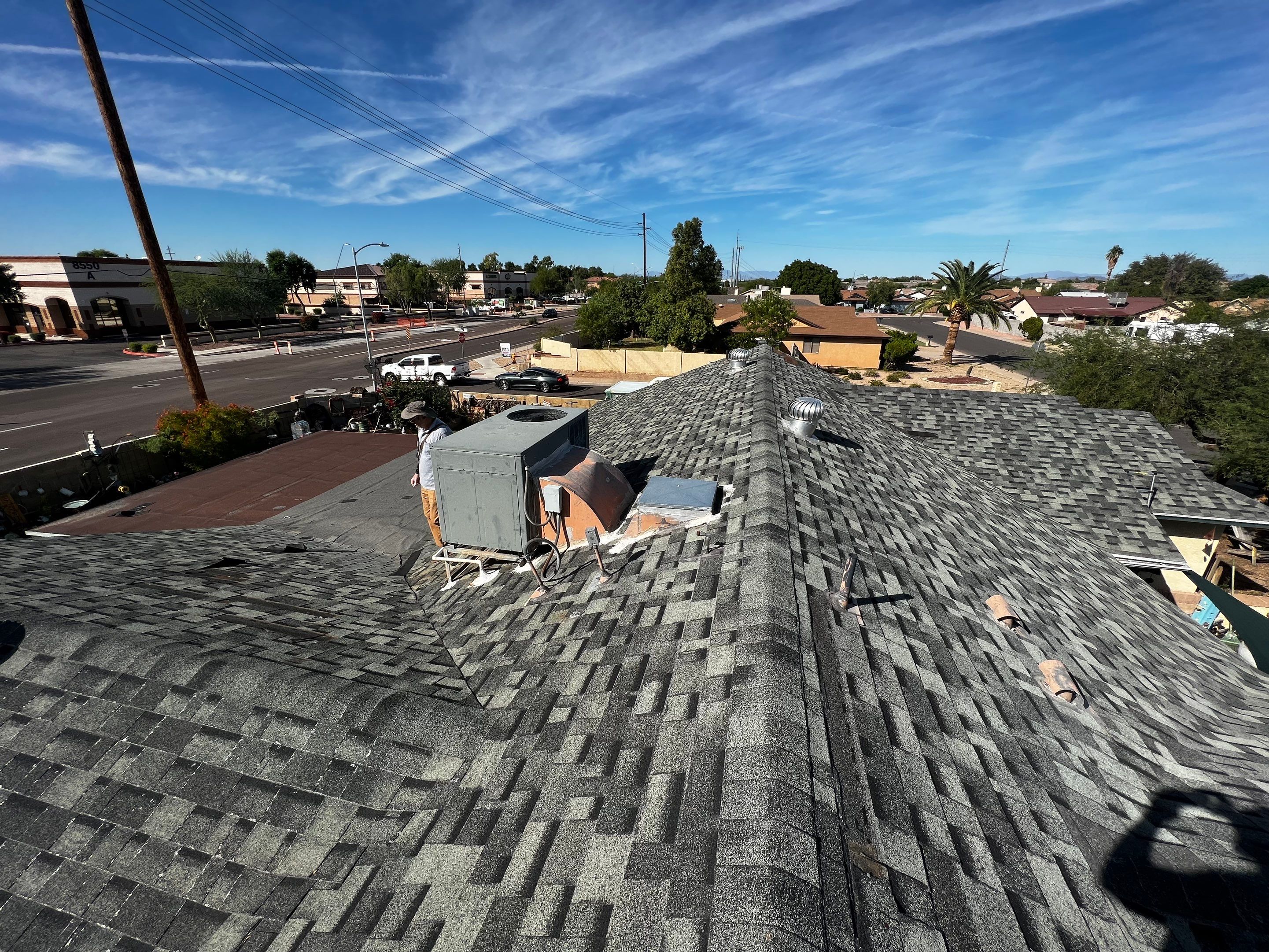 Rick's Interior & Full Re-Roof by All Storm Roofing & Construction