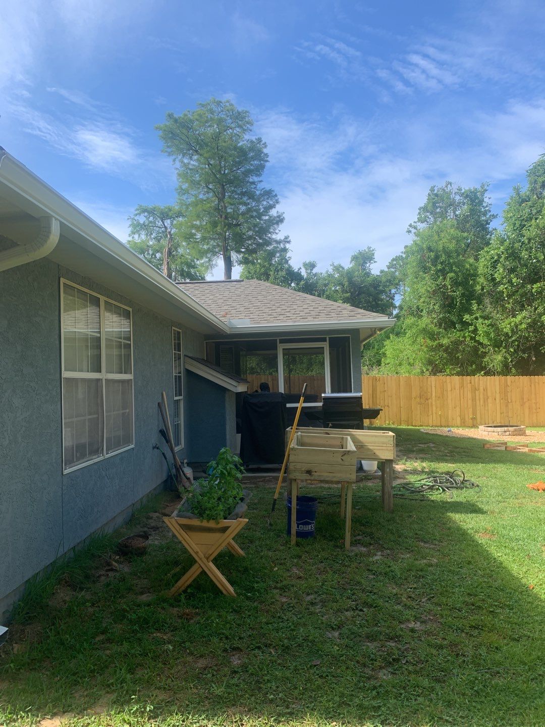 Seamless Gutters with Splash Guards by Gutter Professors