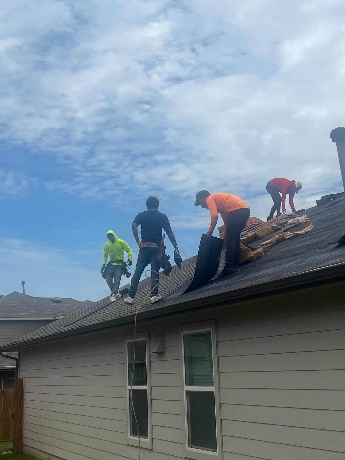Project in San Marcos by Rhino Roofing and General Contracting, LLC