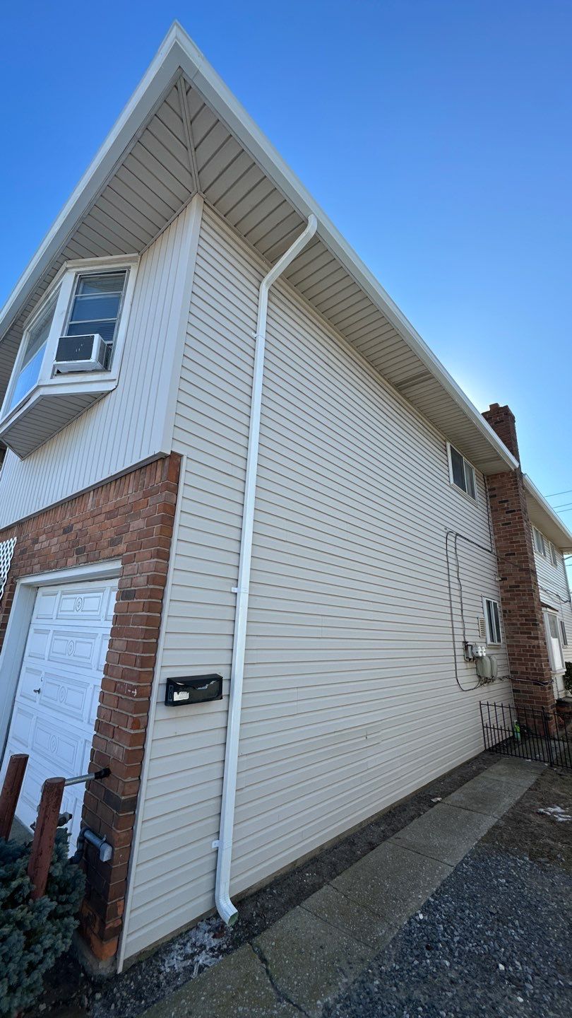 Full System Replacement Long Beach, NY  by Above All Gutters 