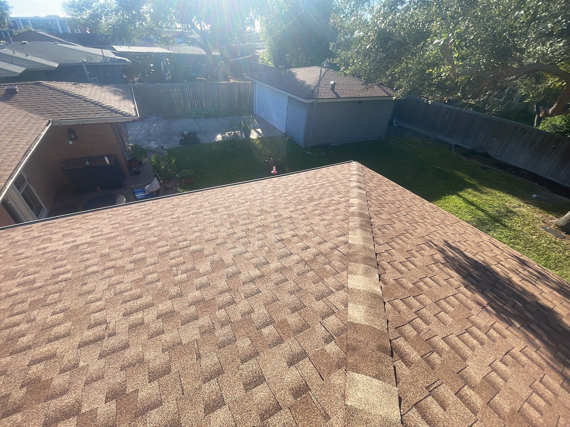 Residential Roofing Installation using GAF HDZ Shakewood by Lighthouse Roofing