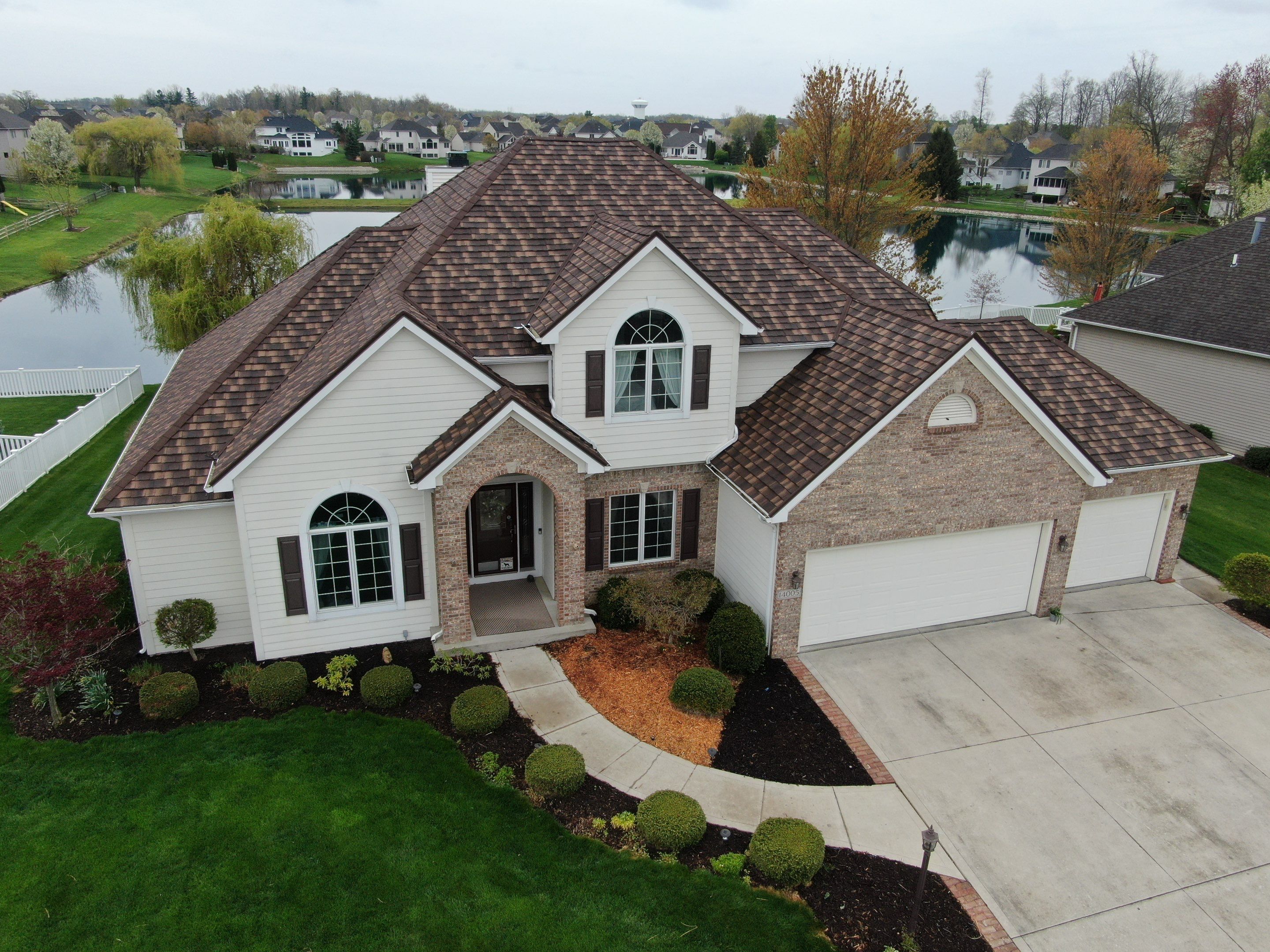 HOA Approved Stone Coated Metal Shingle Roof in Fort Wayne, Indiana by 4Ever Metal Roofing