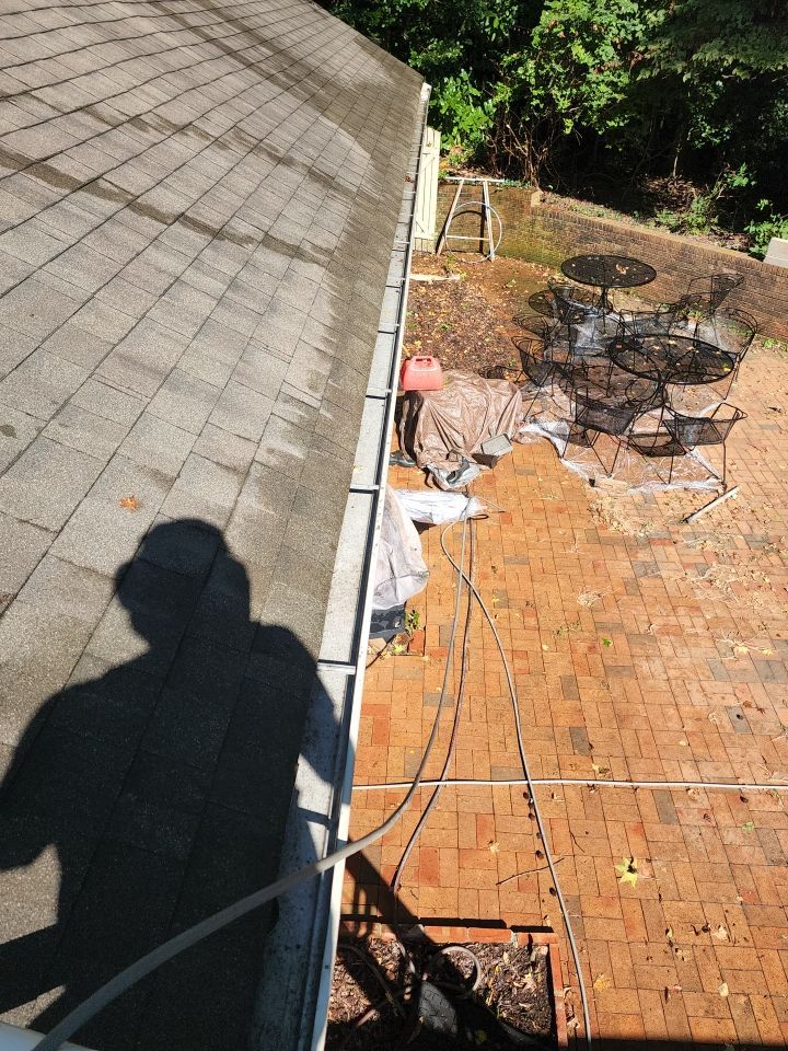 House Wash using cleaner by G&H Home Tech Pros LLC