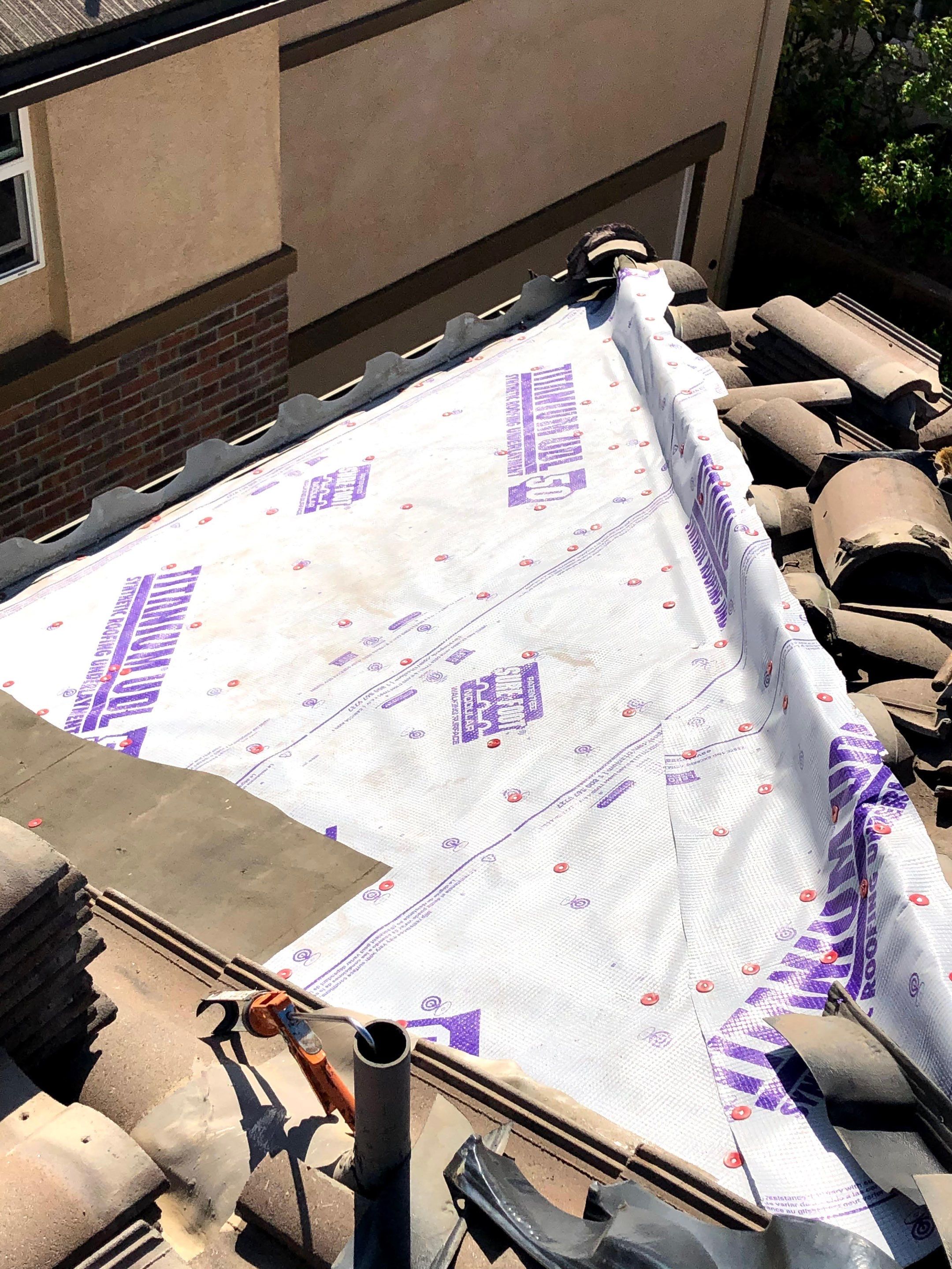 Rancho Bernardo, CA | Small Tile Roof Corner Leak Repair by Zenith Roofing Services
