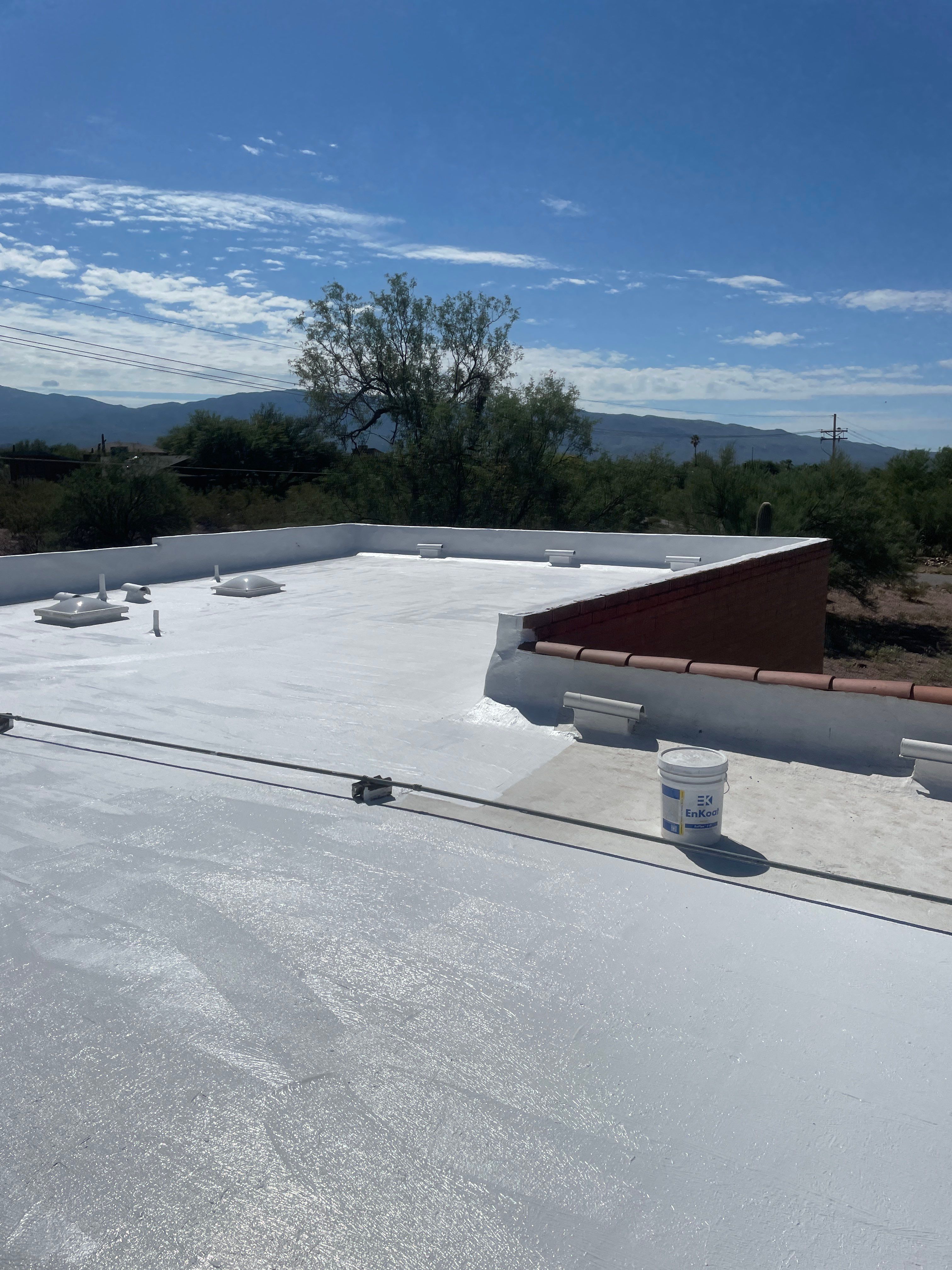 Comprehensive Flat Roof Restoration and Tile Repair in Tucson by West Coast Roofing AZ