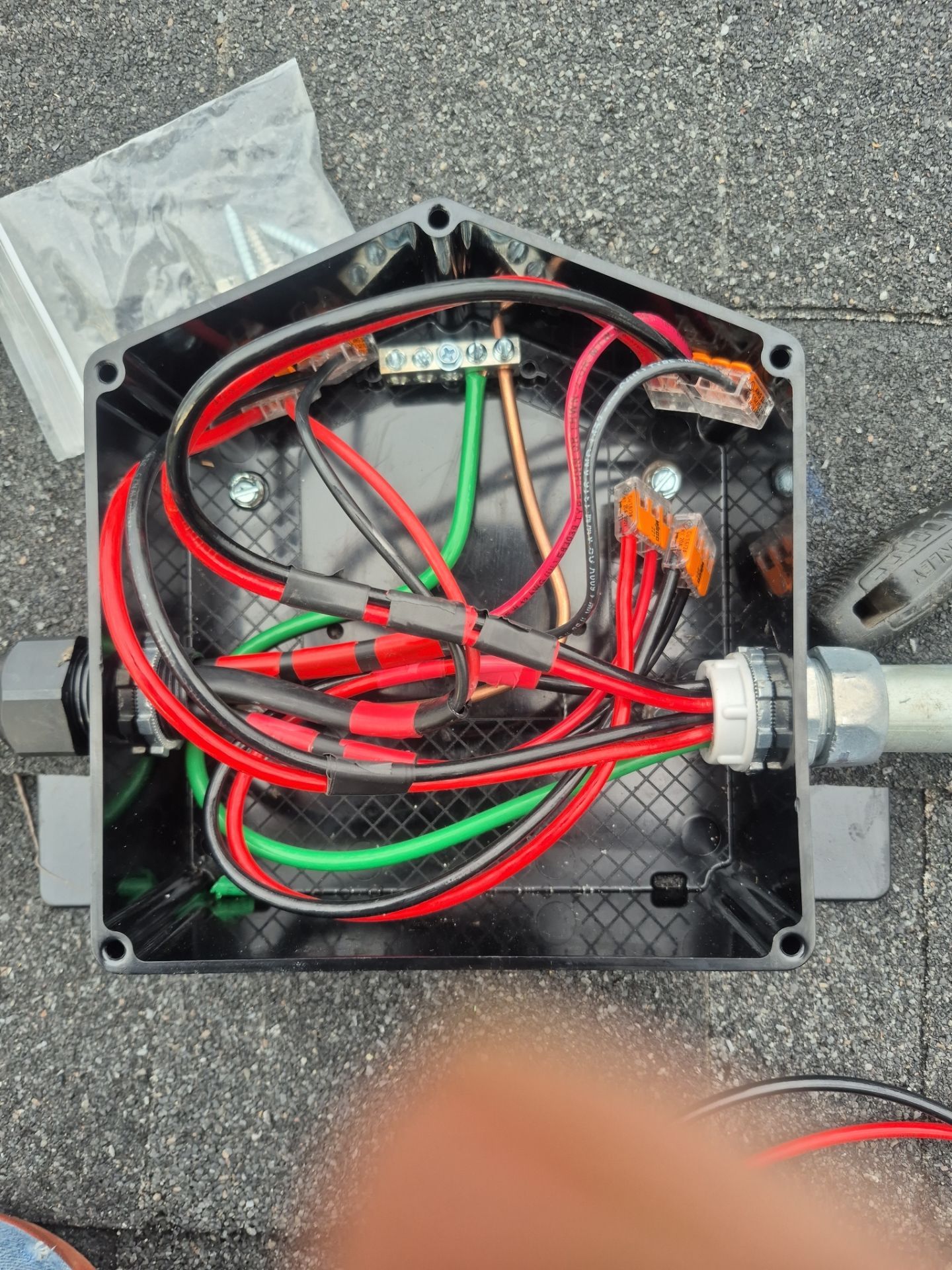 QCell AC Panel install with built in micro inverters! by Trojan Solar