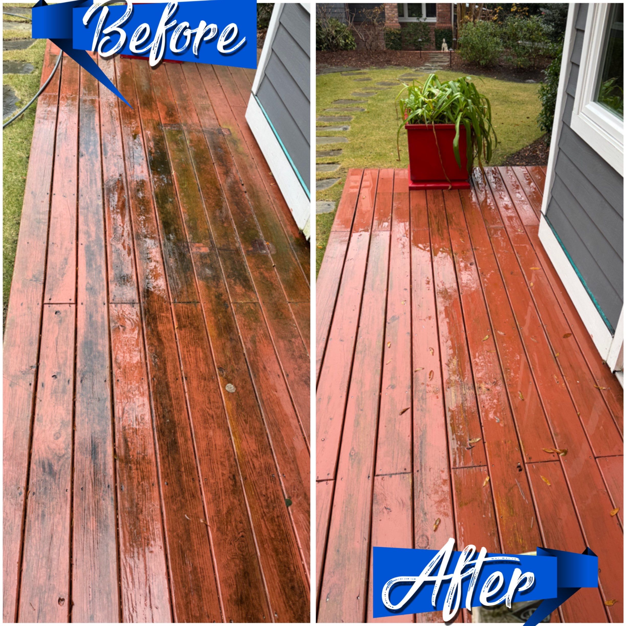 Exterior House Wash in Wilmington, NC by Shark Power Washing