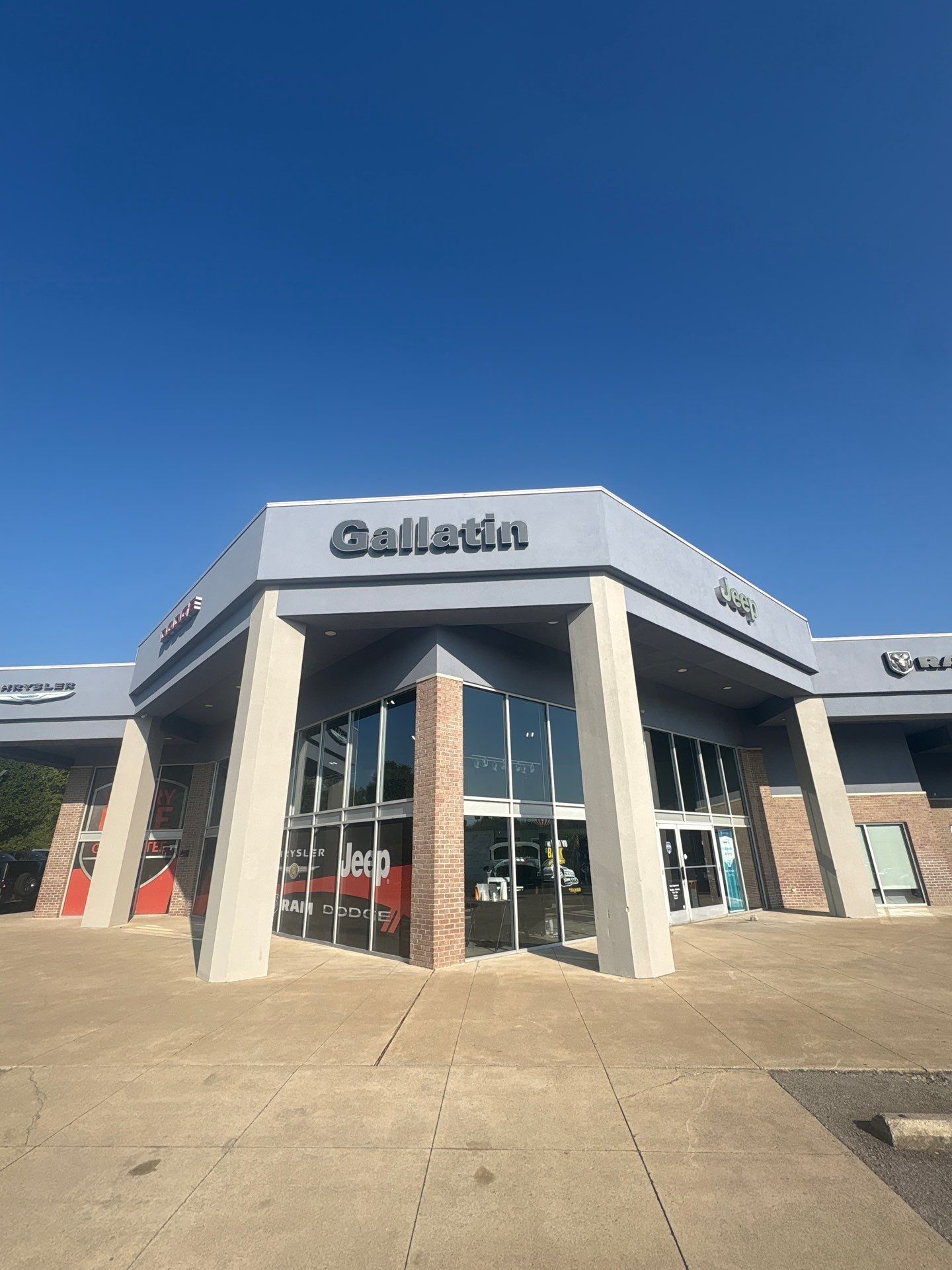 Commercial Exterior Remodel for Automotive Dealership in Gallatin by U.S. Exterior Solutions