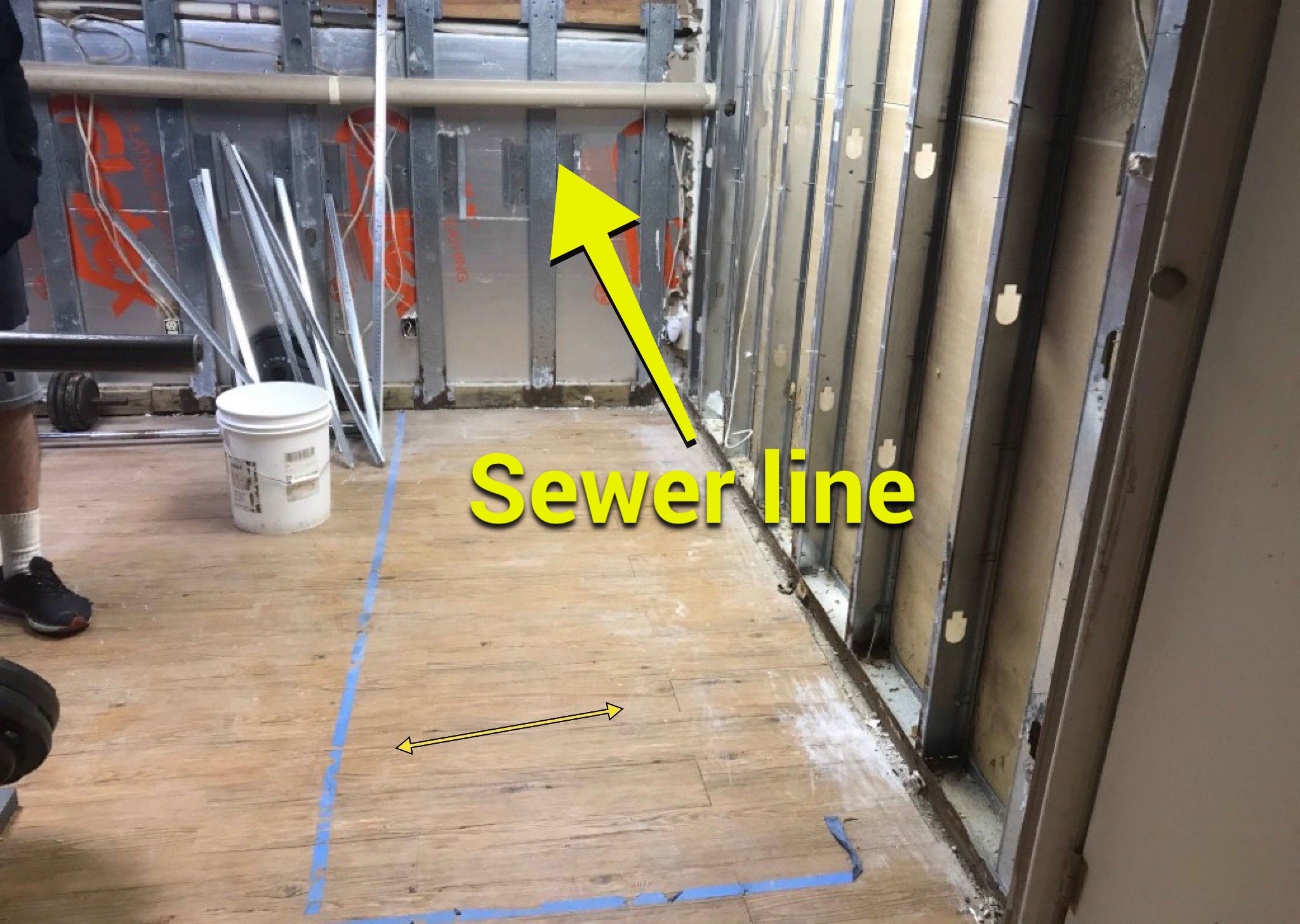 Basement Remodel using Tile by Home Concepts Construction