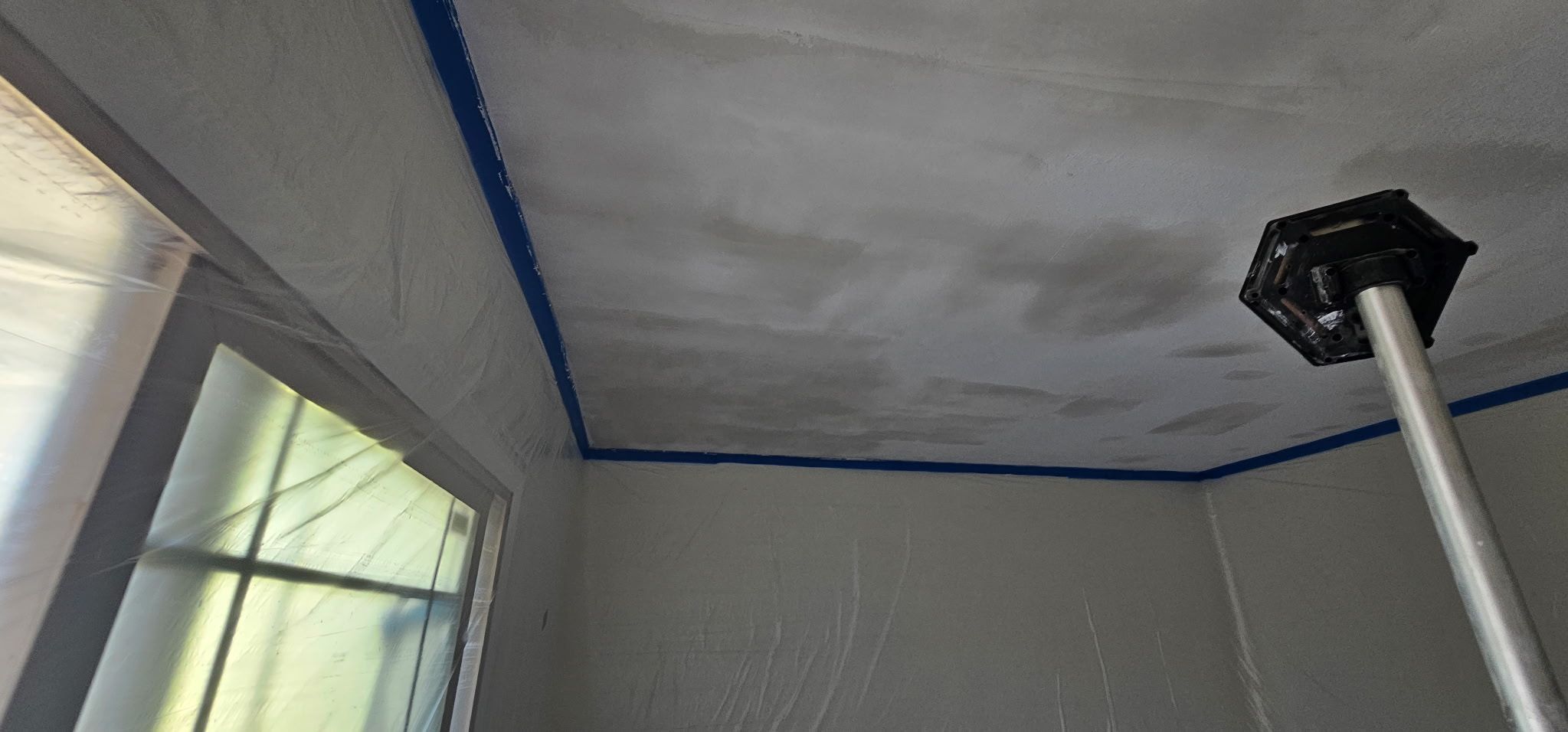 Guest Bedroom Repaint with Ceiling Repair – SeaTac by Equipped Painting