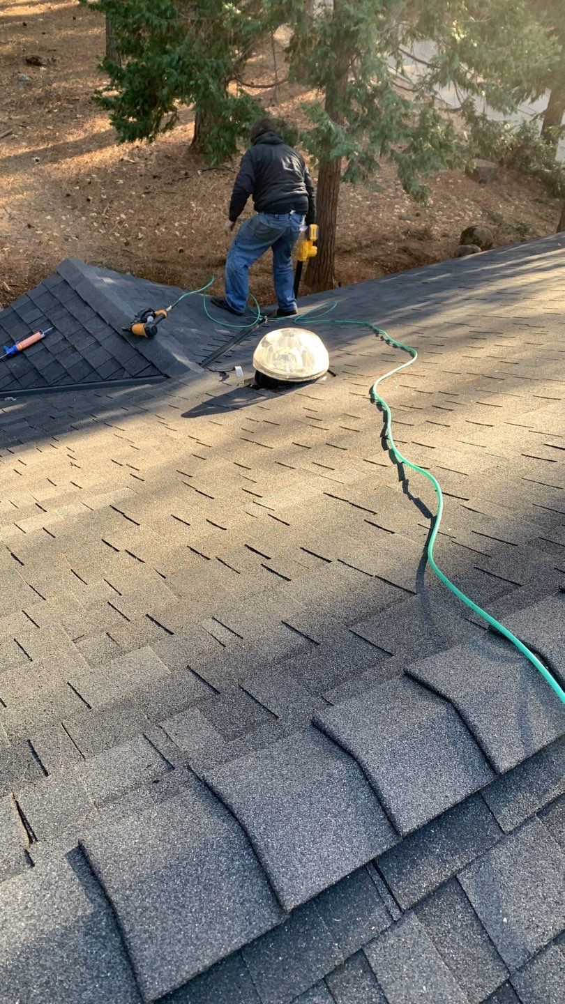 Residential Roofing Repair using Owens Corning Roofing Shingles by Byers Enterprises 