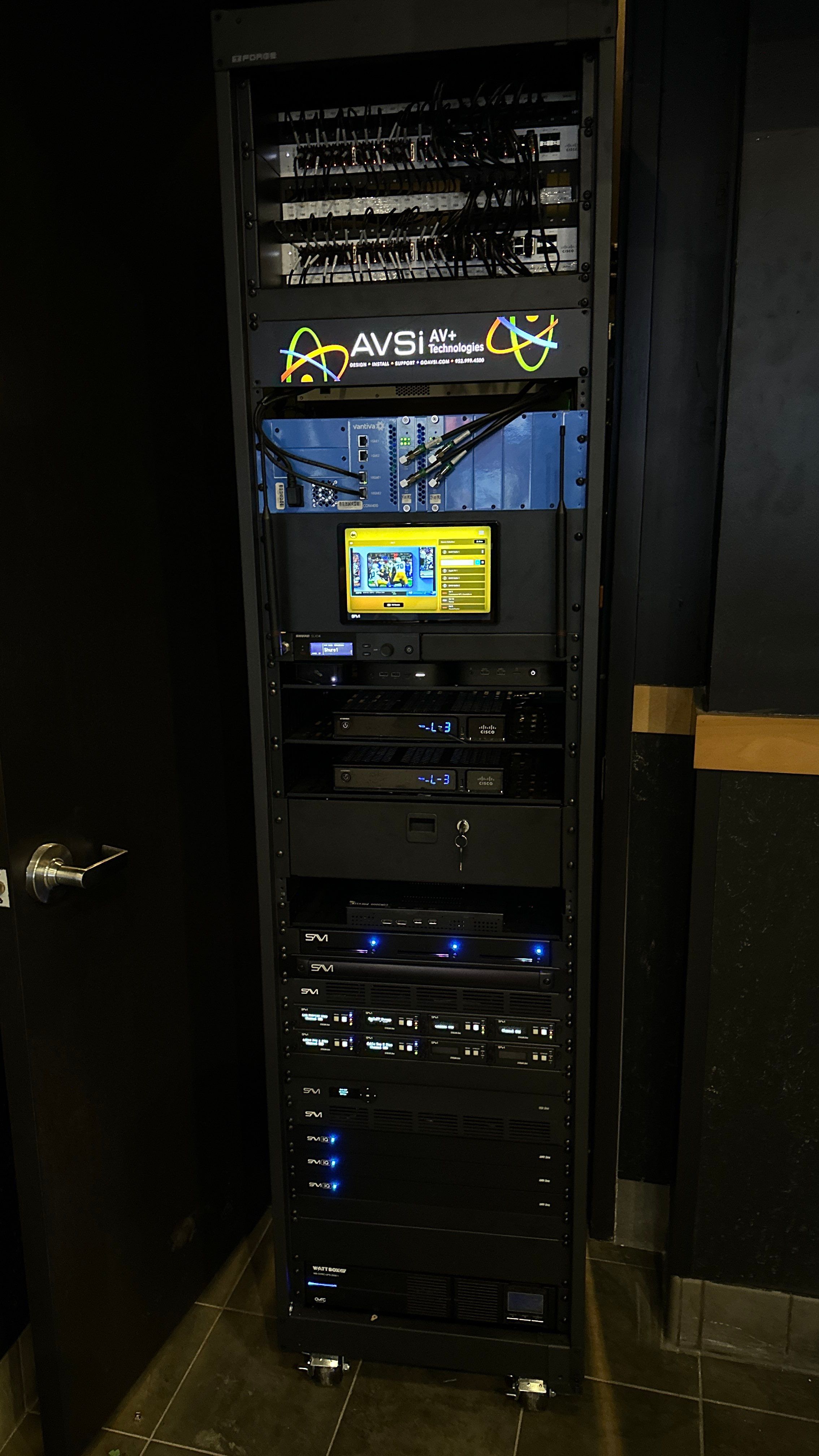 Sportsbar IP Video install by AVSi