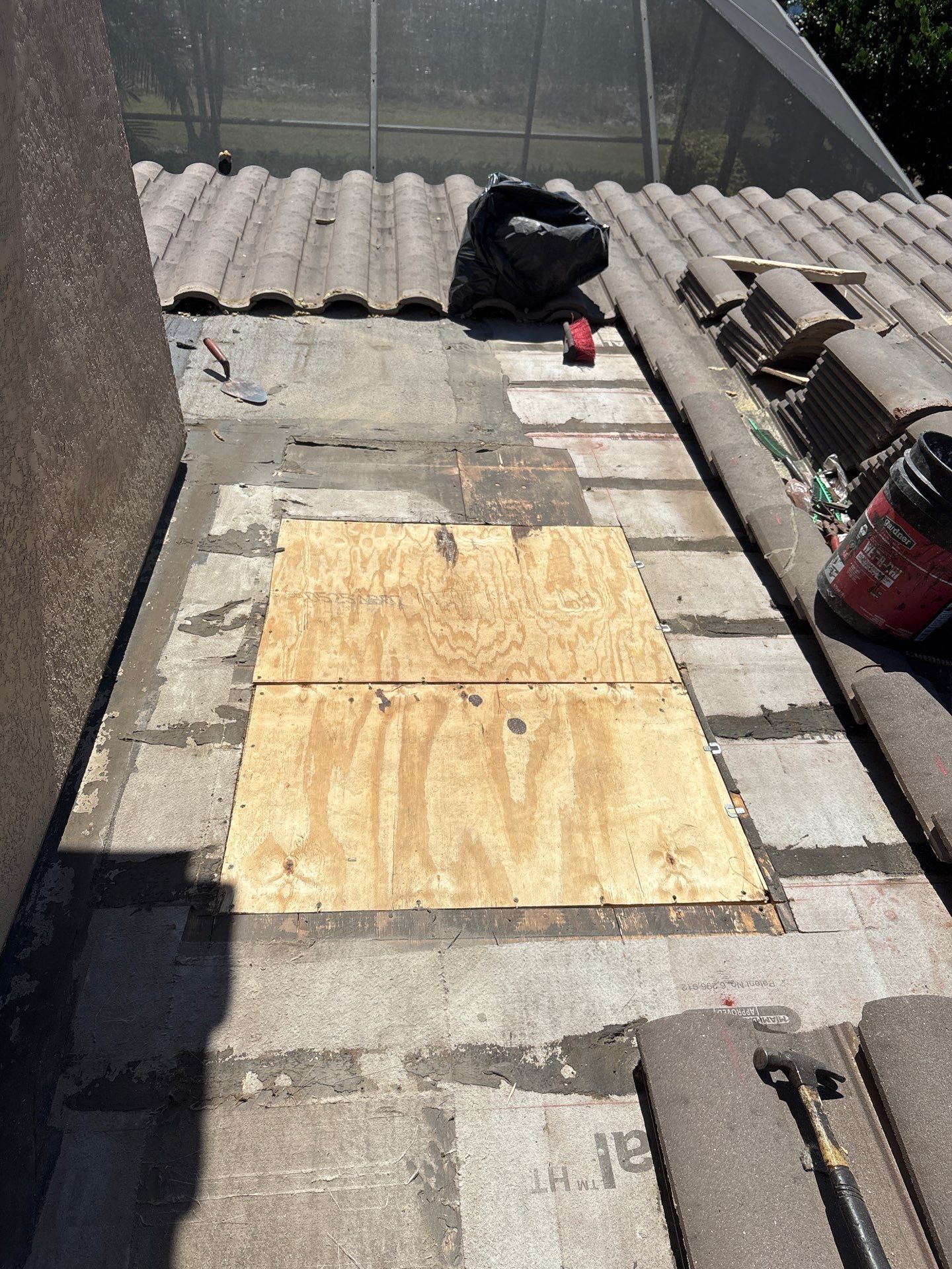 Residential Tile Roofing Repair at the Esplanade Golf & Country Club at Lakewood Ranch by Gopher Roofing