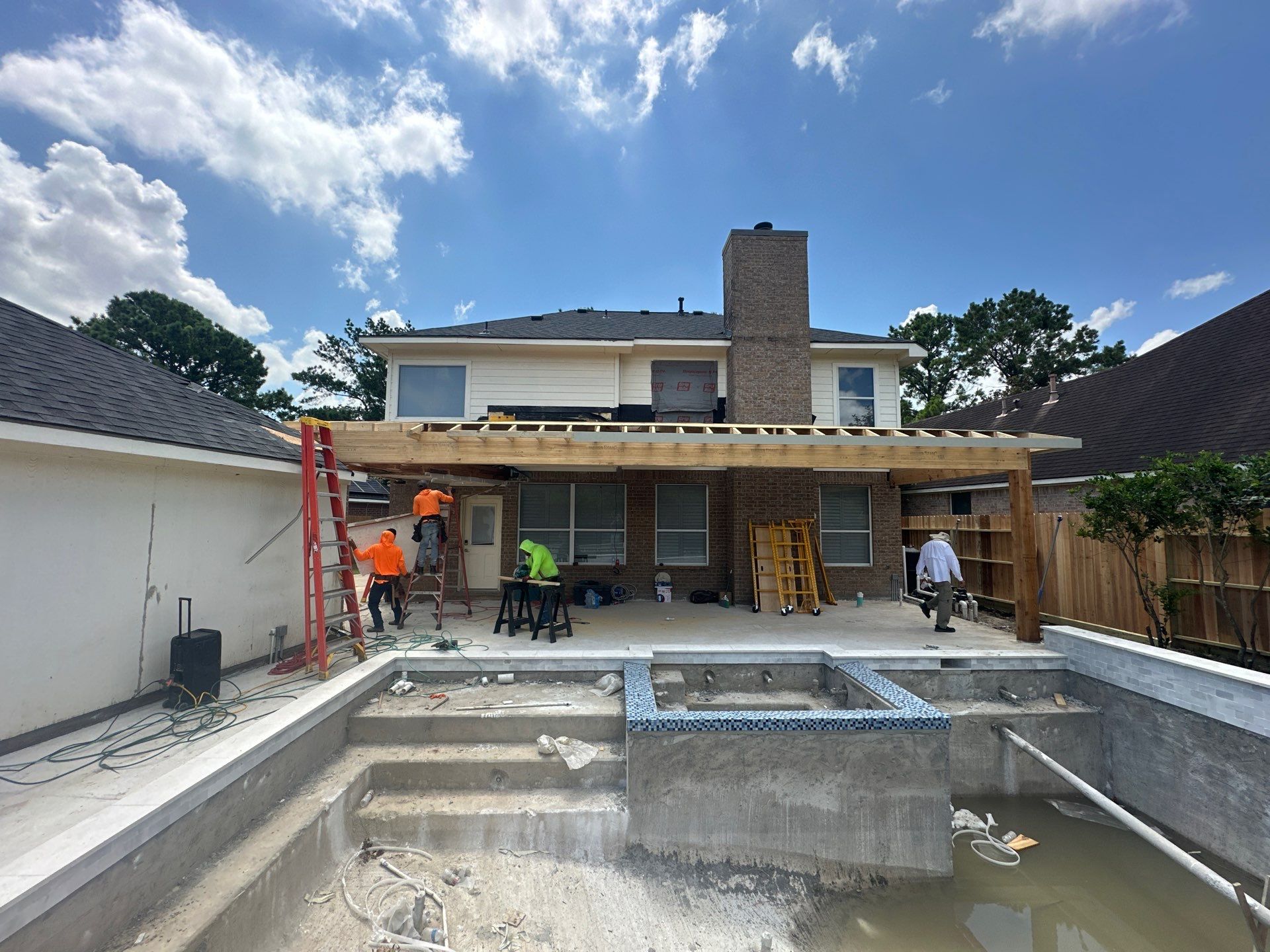Patio Cover in Cinco Ranch by SophAlx LLC