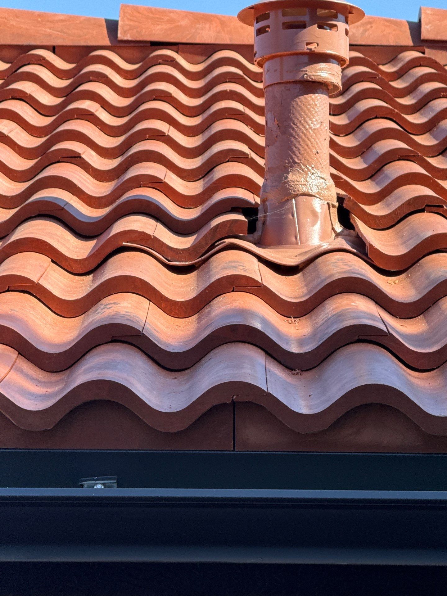 Brava Spanish Barrel Tile Roof Replacement in San Diego by Reliable Roofing San Diego Inc.
