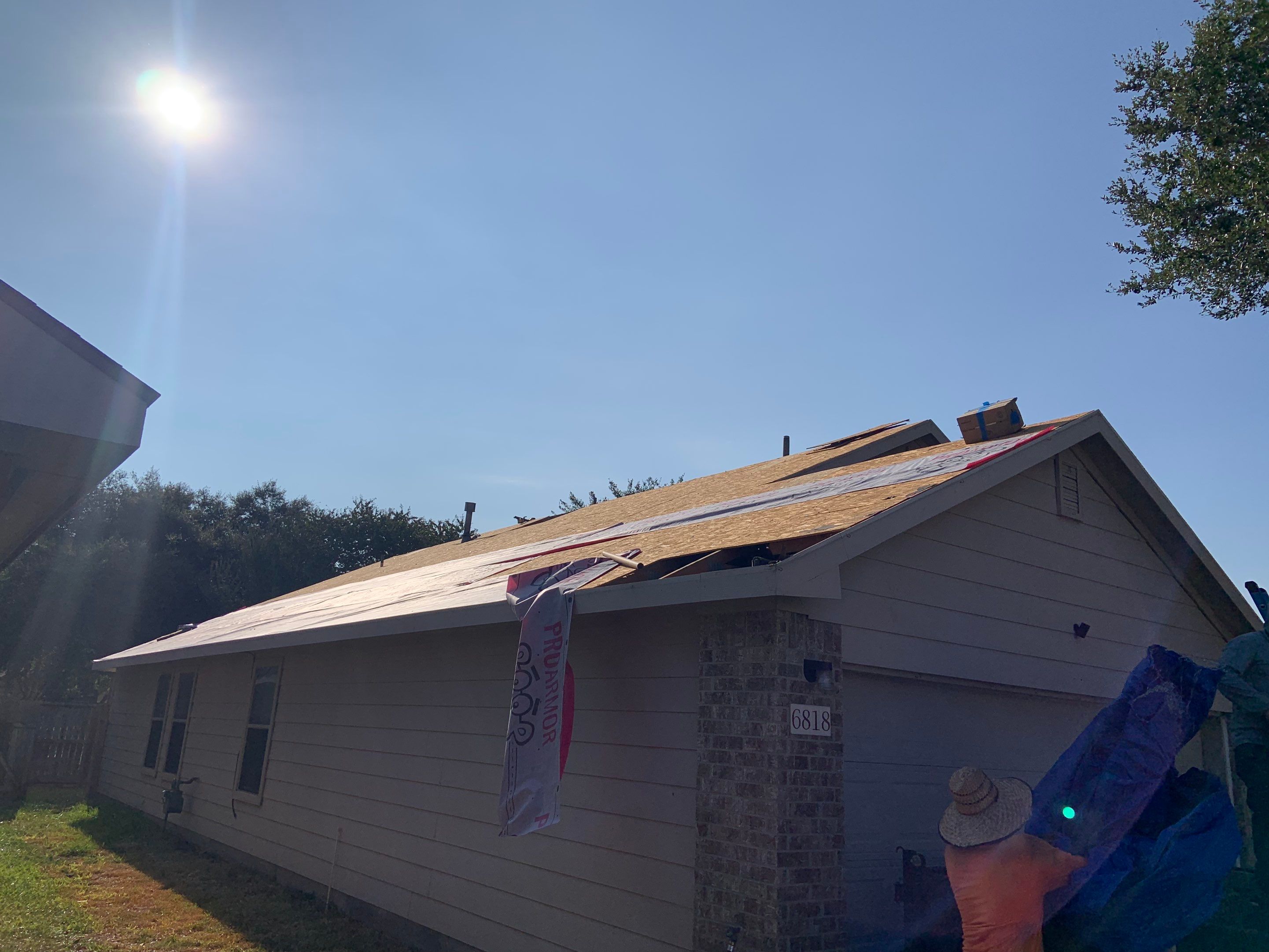 AMIG approved this roof for wind damage, fascia painting, and window work. by Roof Repair Company