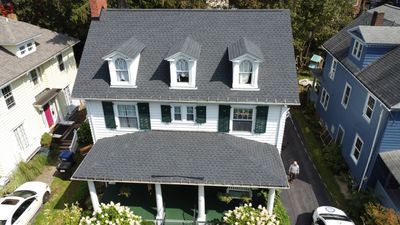 Roof Replacement Completed in Syracuse, NY – GAF Charcoal