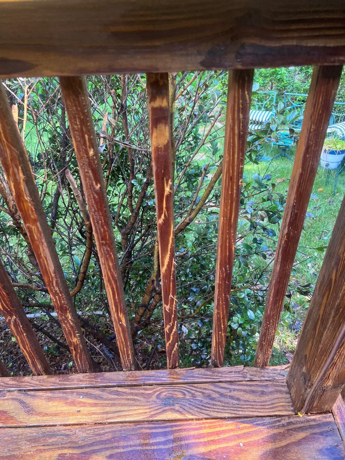 Weathered Deck using Wood Sealant by DuraSeal