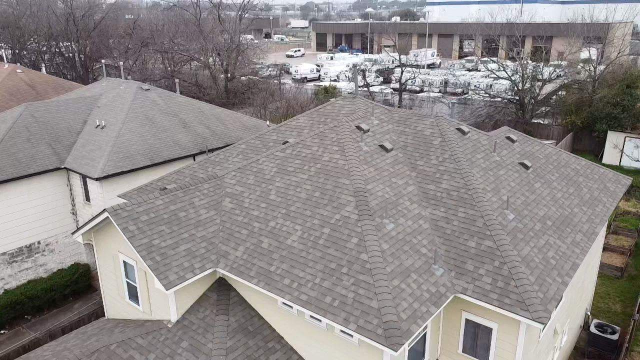 Driftwood Oakridge Roofing Across a North Austin Home by Skywall Construction LLC