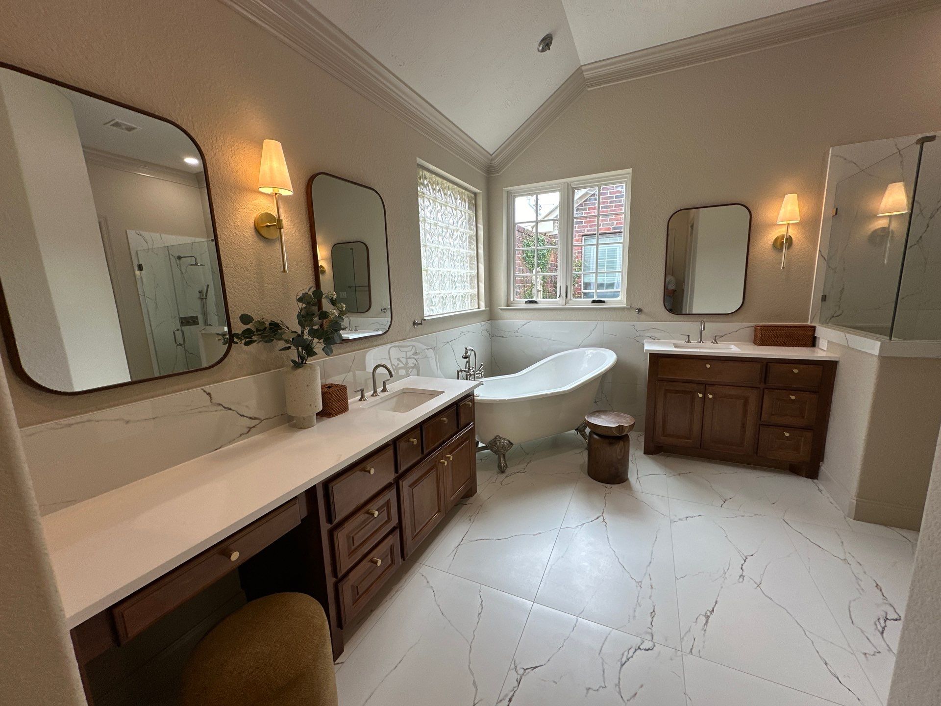 Bathroom Remodel and Closet in Cinco Ranch, TX by SophAlx LLC