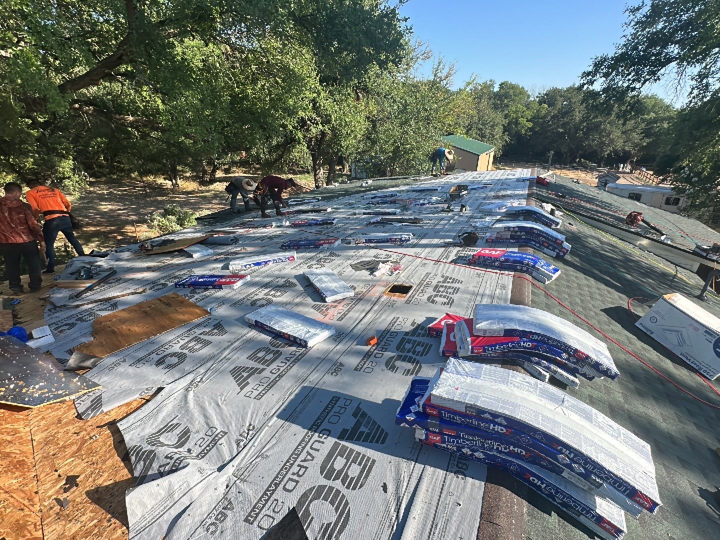 Residential Roof Replacement using GAF shingles by Elite Roofing LLC