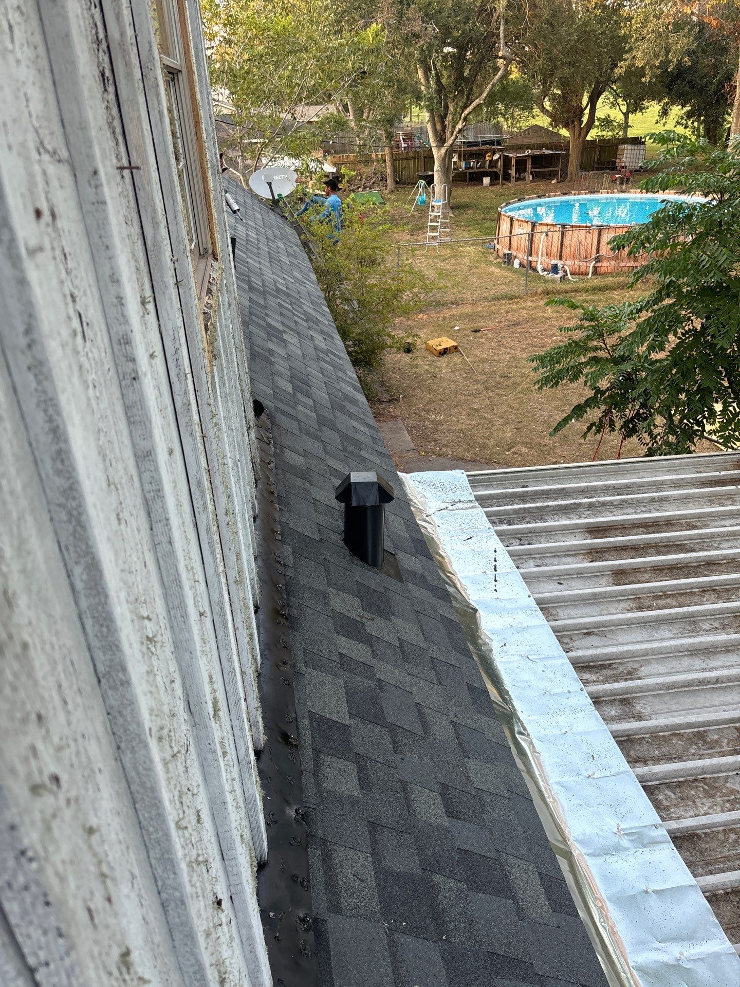 Residential Roofing Installation using Owen's Corning Duration (Lifetime) Shingles by Roof Repair Company