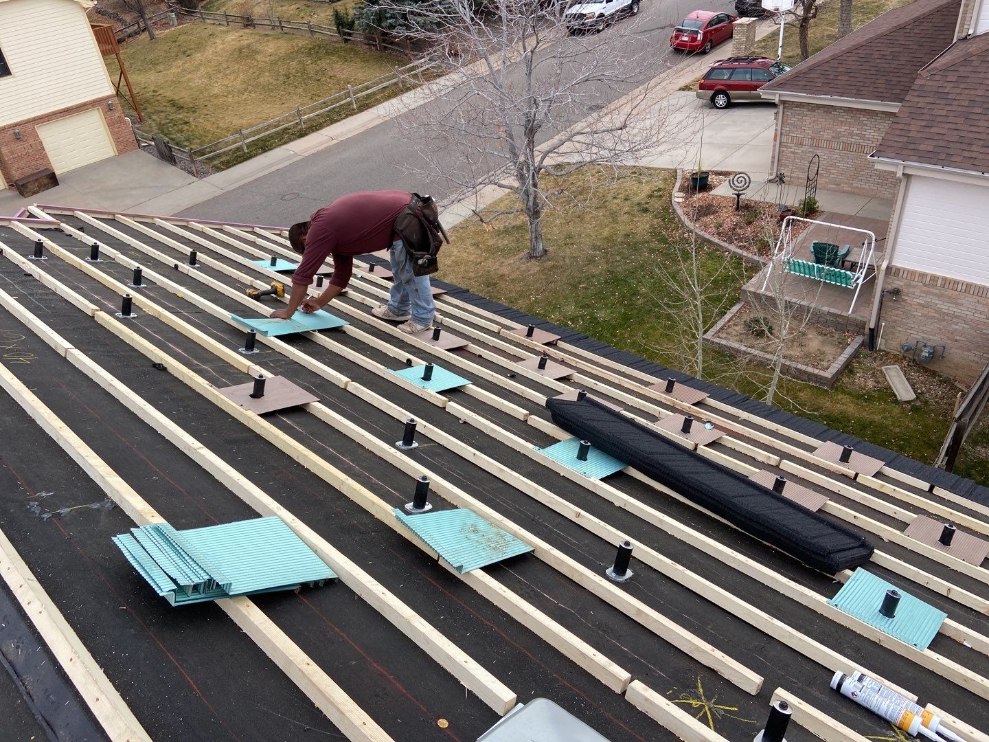 Residential Roofing Installation using Decra Shake - Charcoal by A to Z Roofing