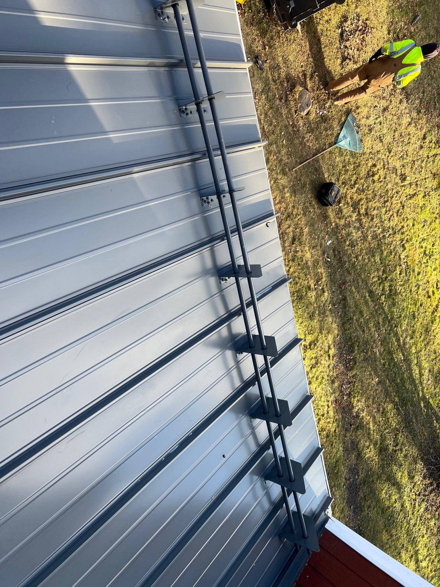 Residential Roofing Installation using Ideal Steel Standing Seam  by Artisan Roofing & Home Improvements Inc.