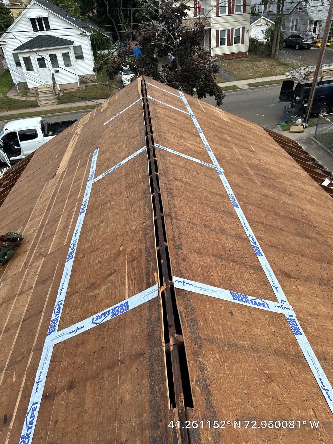 Residential Roofing Installation using Owens Corning TruDefinition Duration - Estate Gray by A Plus Exterior