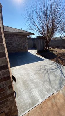 Concrete Patio