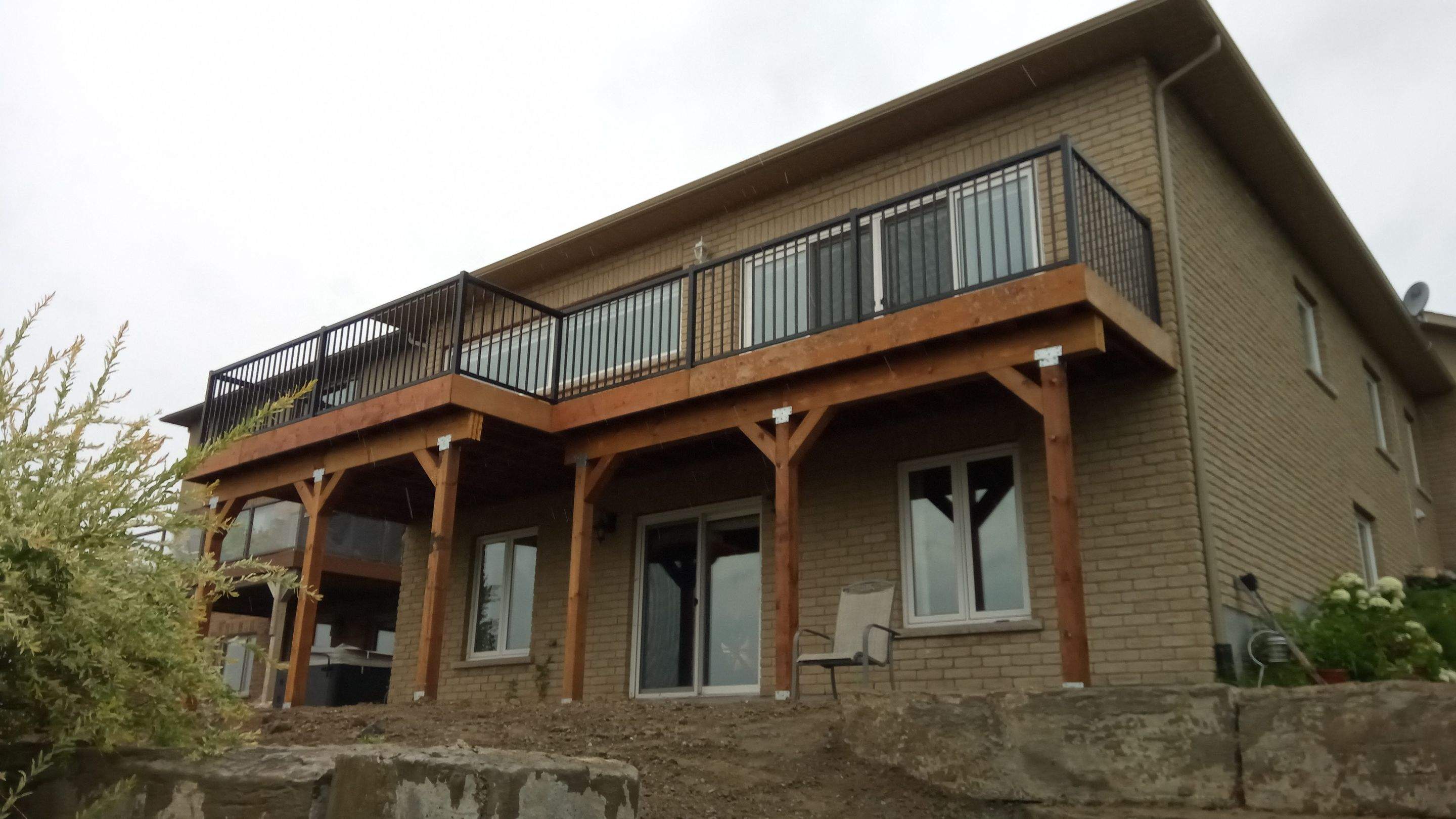 Deck Construction by Impact Construction Sudbury