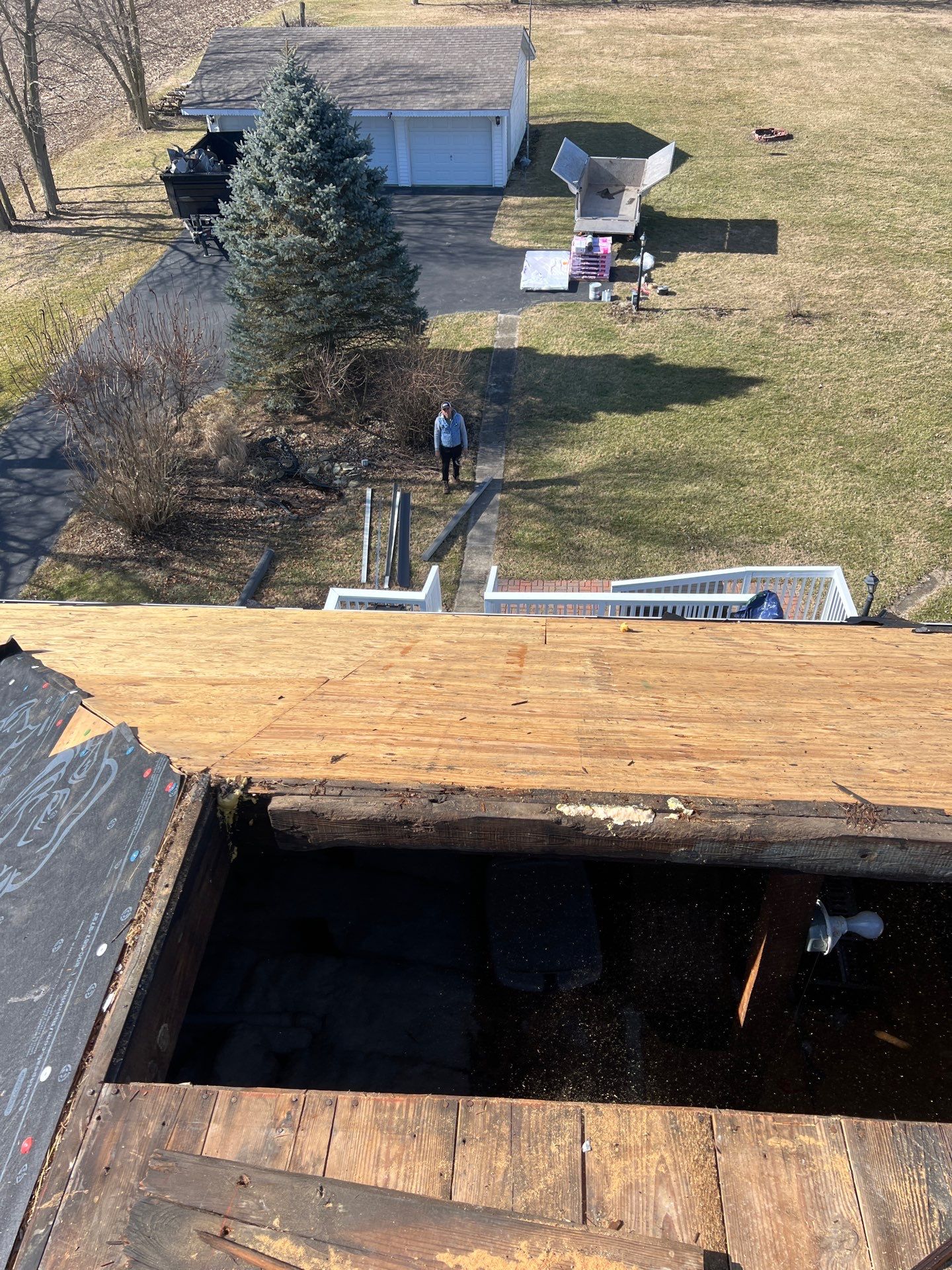 Residential Roofing Installation using Duration Series Shingles - Driftwood by RoofX 