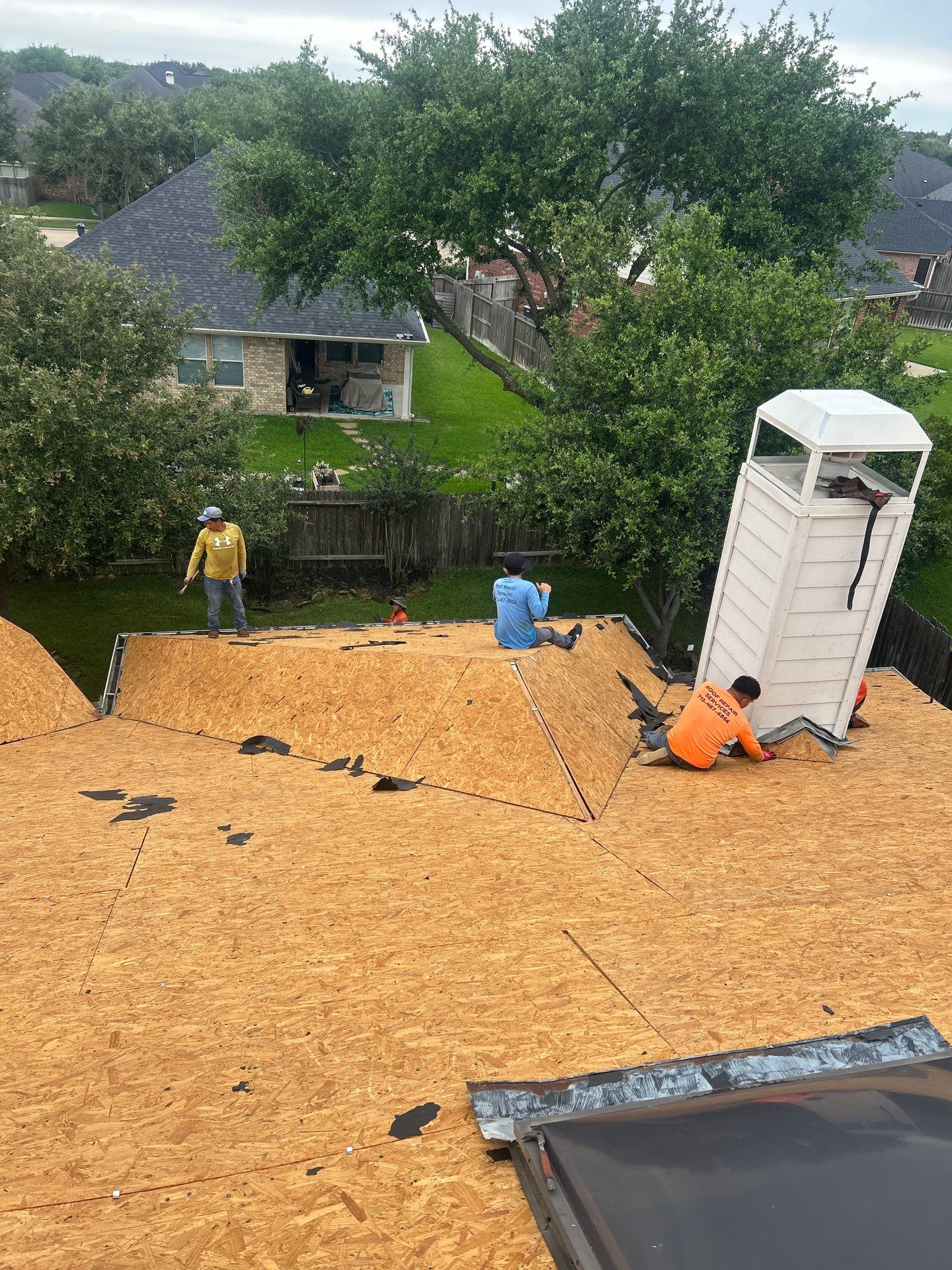 Roof Replacement in Firethorne, Katy TX by Roof Repair Company