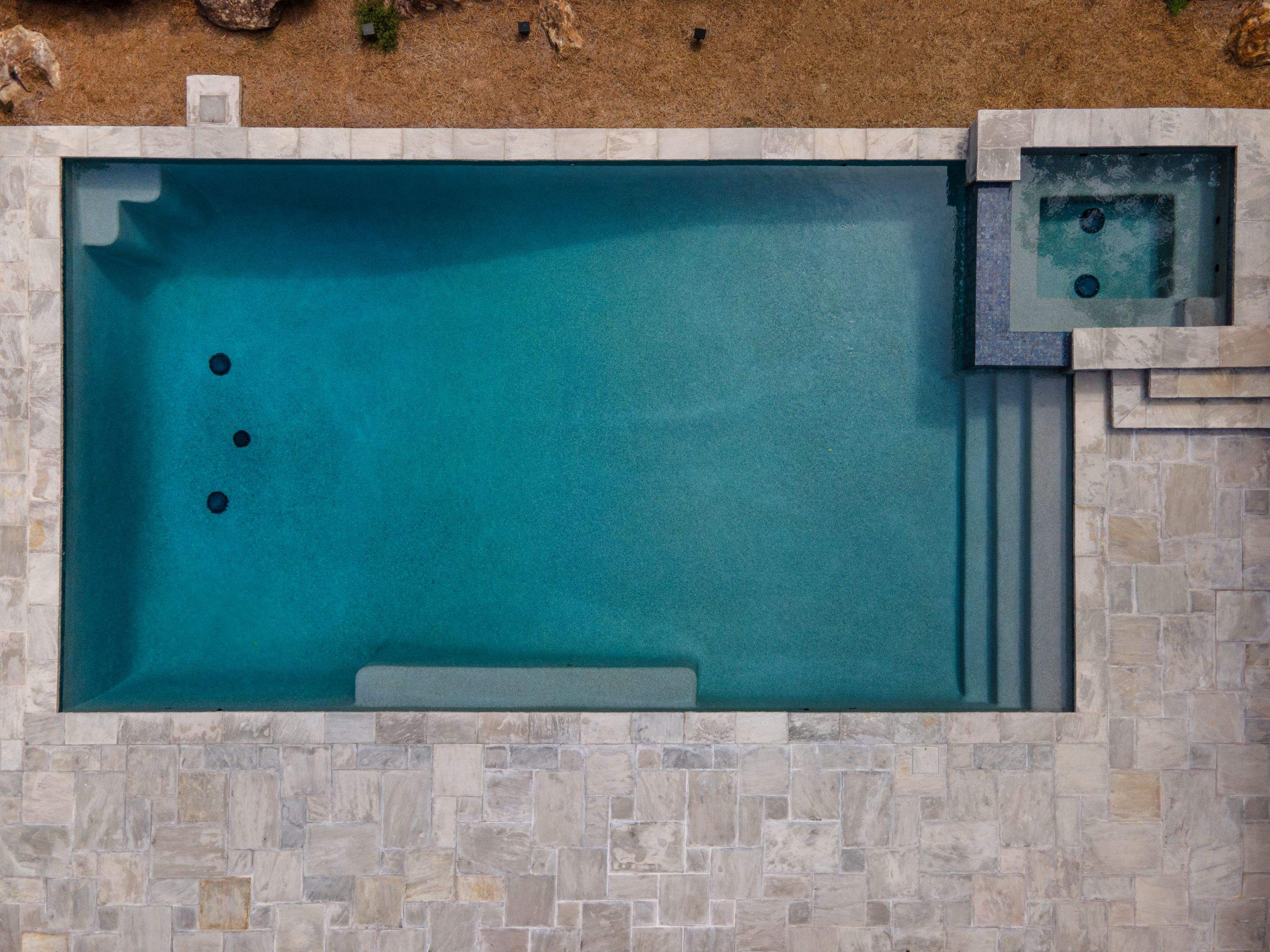 Project in Marietta by Aquarama Pools and Spas