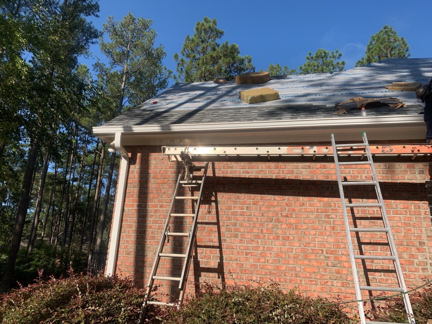 Hail Damaged Inspection / Repair / Re roof by American Roofing NC