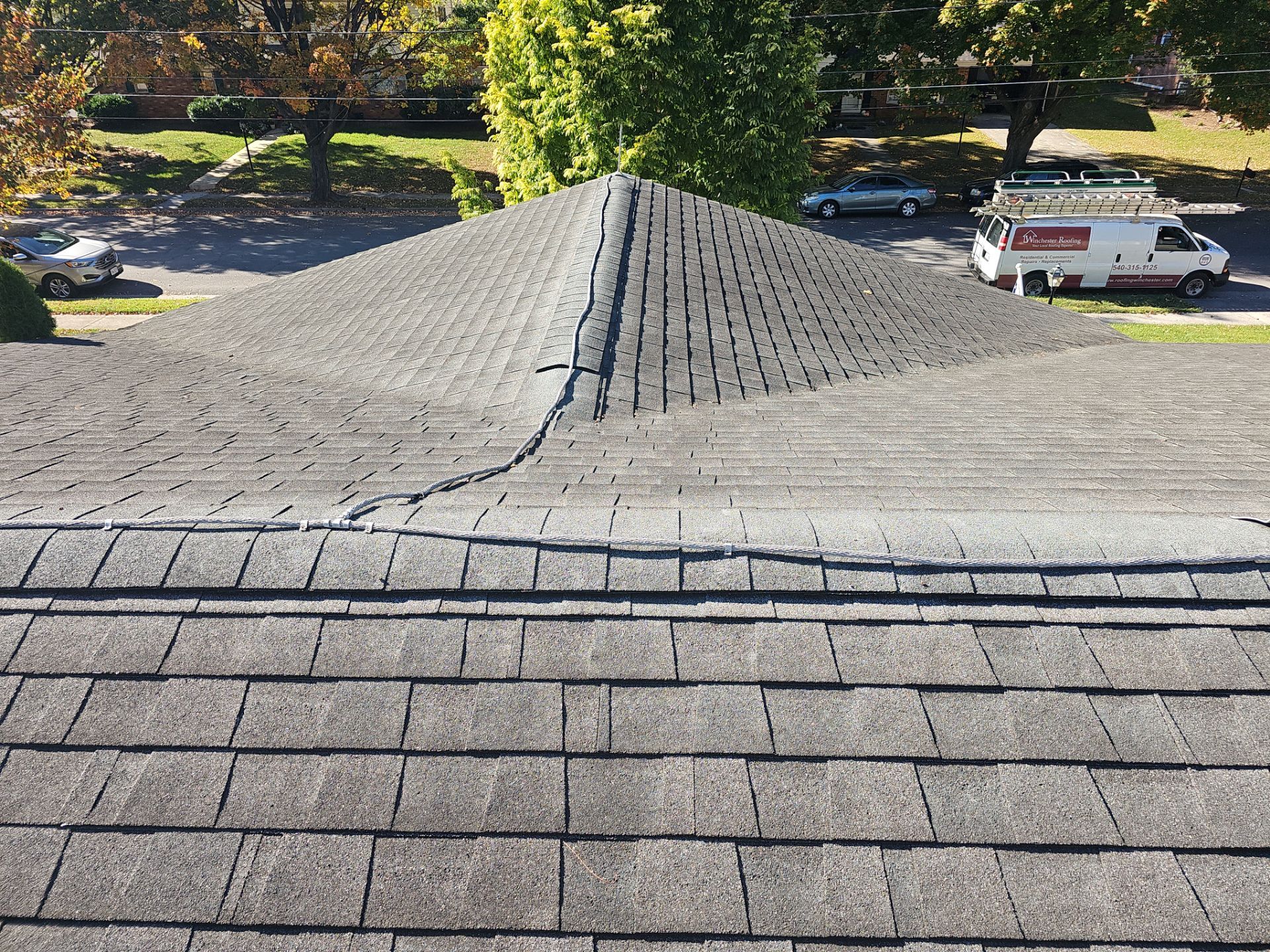 Roof Replacement - Colonial Slate by Winchester Roofing