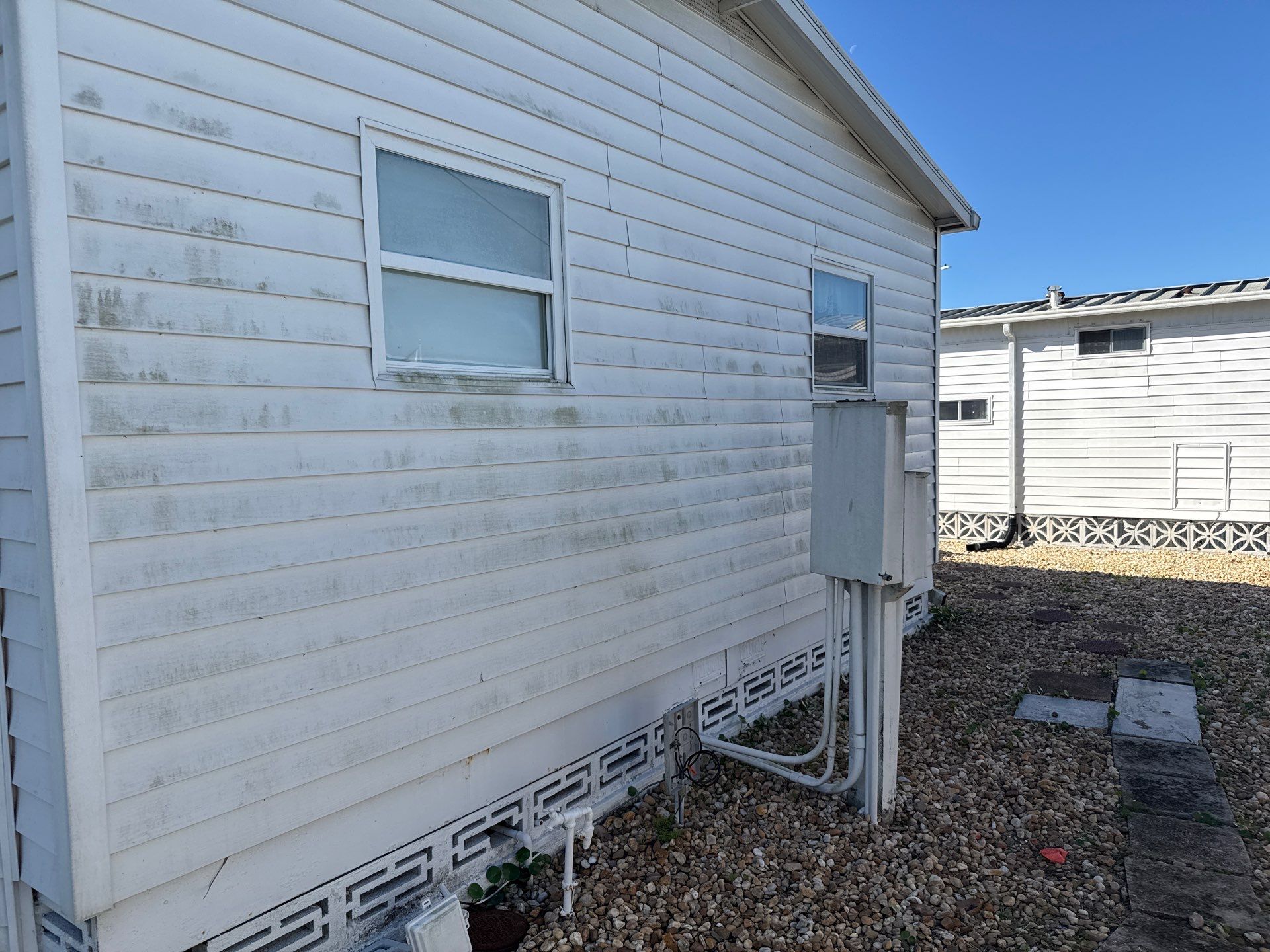 Trailer Estates Mobile Home Cleaning + Driveway & Patio Wash | Bayshore Gardens, FL by Sunshine AquaWash