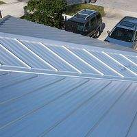 24ga 1" Nail-Strip Mill Finish by Total Roofing System The Metal Roof Experts