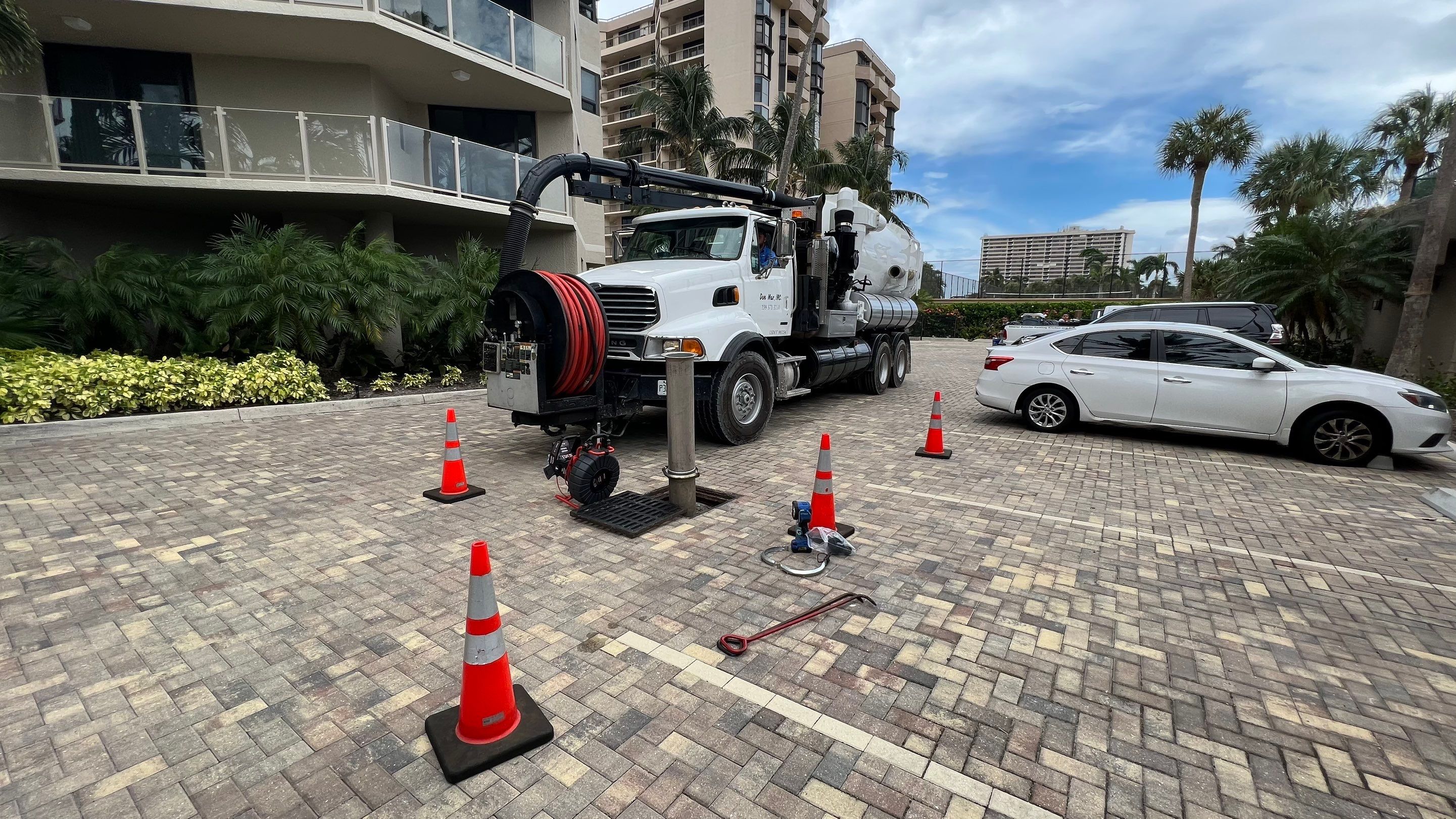 Condo Storm Water System Maintenance by Don Mar, Inc. Storm Water Solutions